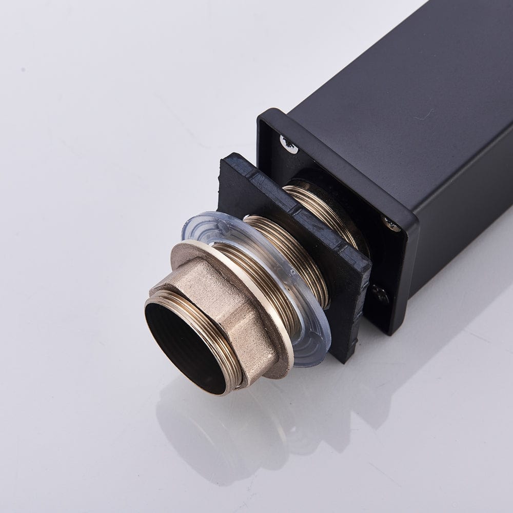 Baterie lavoar Milly1509, din alama cu montare in blat, negru mat, cod 1509