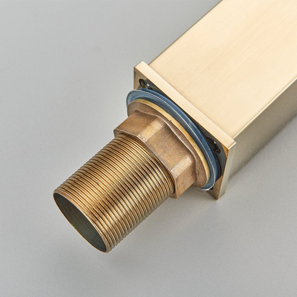 Baterie lavoar Milly1523, din alama cu montare in blat, auriu nichelat, cod 1523