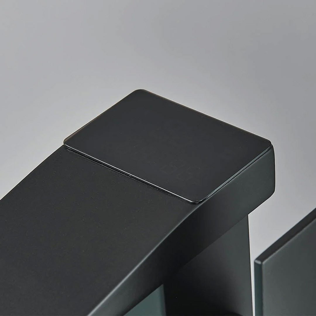 Baterie lavoar negru, cu display digital, cod 1478