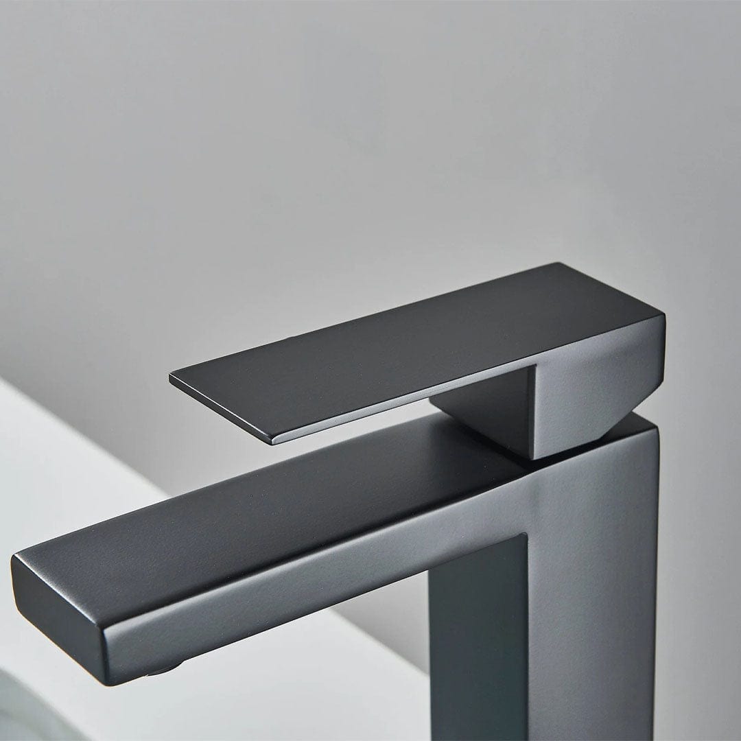 Baterie lavoar, negru mat , cod 1648