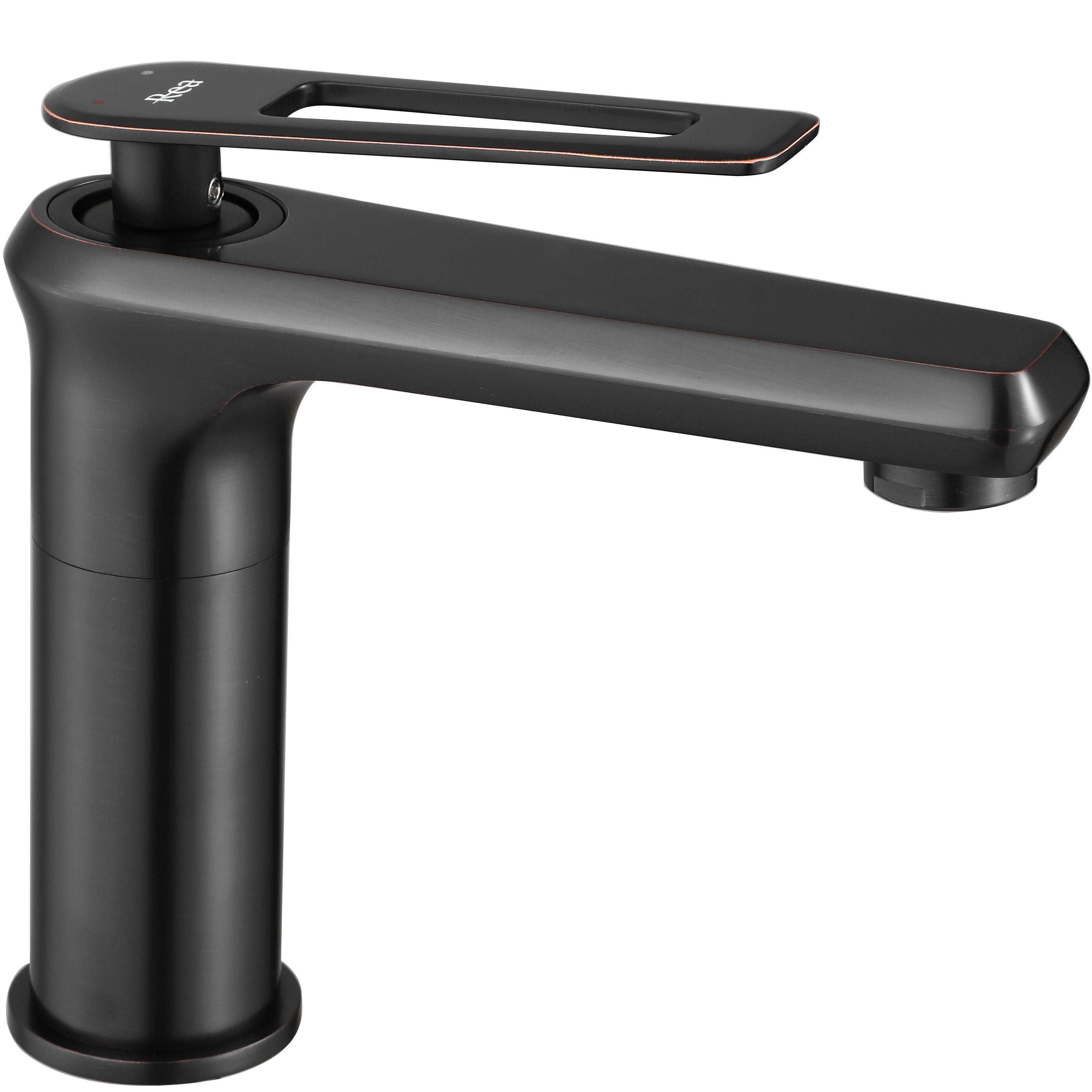 Baterie lavoar Rea Blade, negru mat