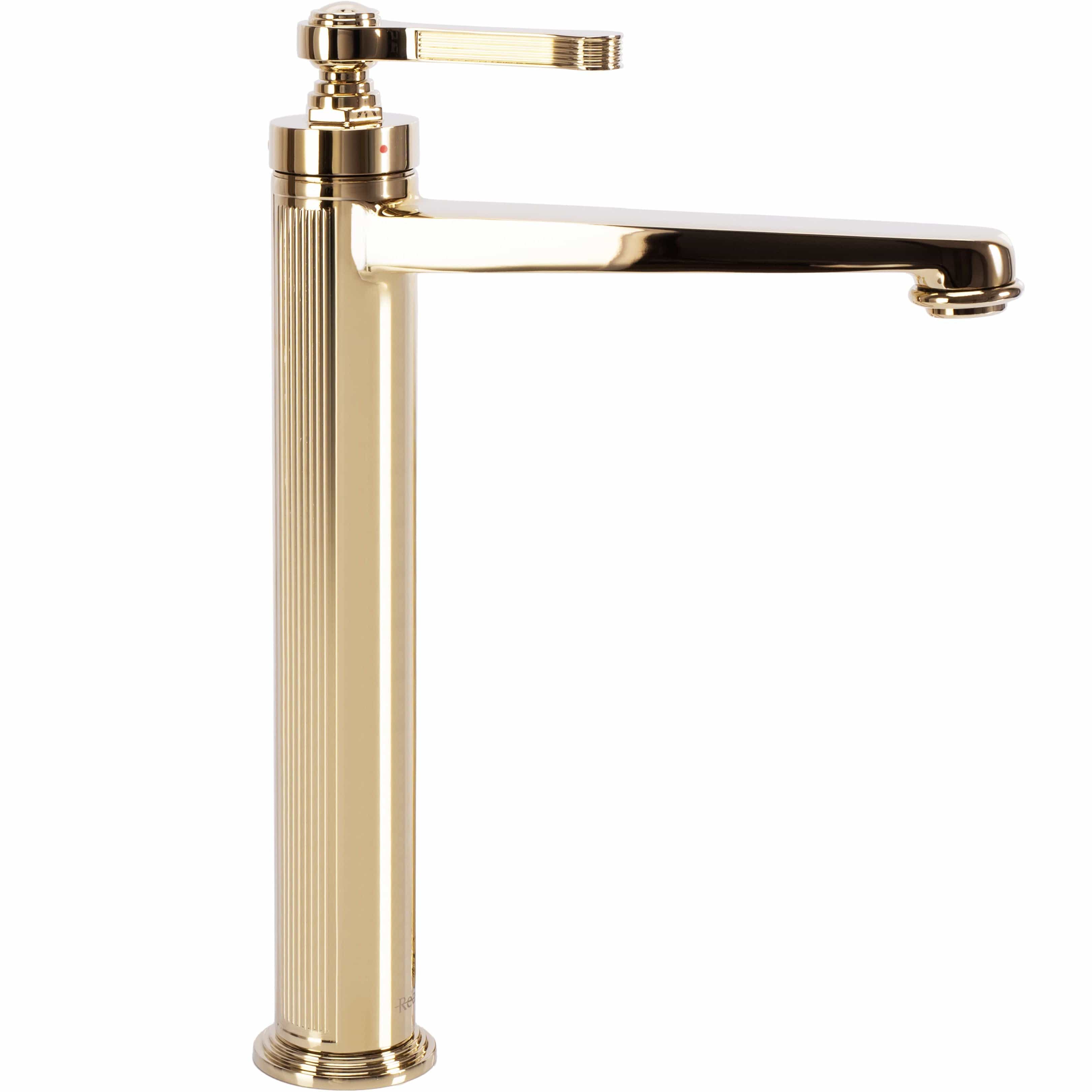 Baterie lavoar Rea Monaco, înaltă, auriu lucios