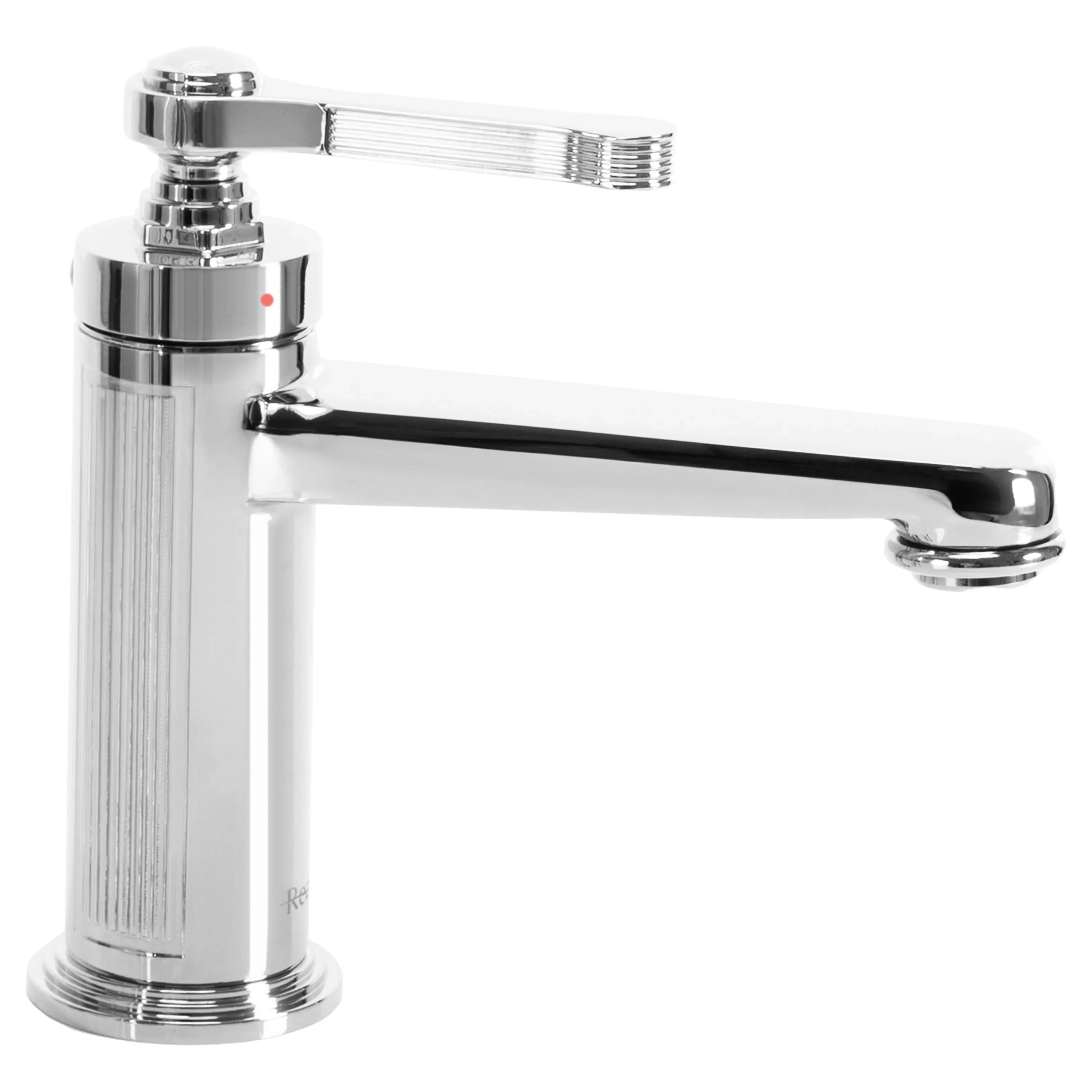 Baterie lavoar Rea Monaco Low, argintiu lucios