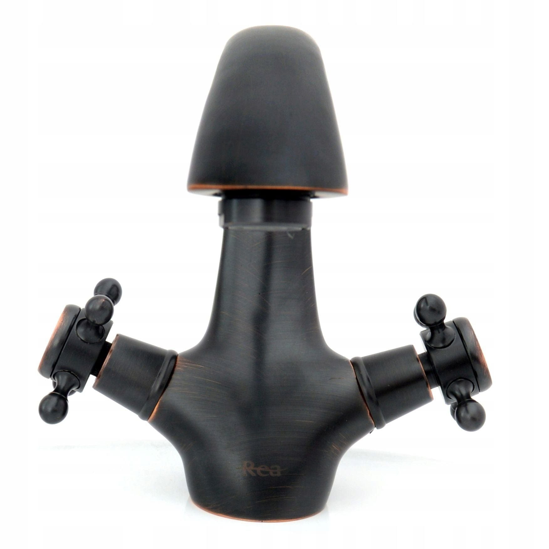 Baterie lavoar Rea Retro Old, negru mat