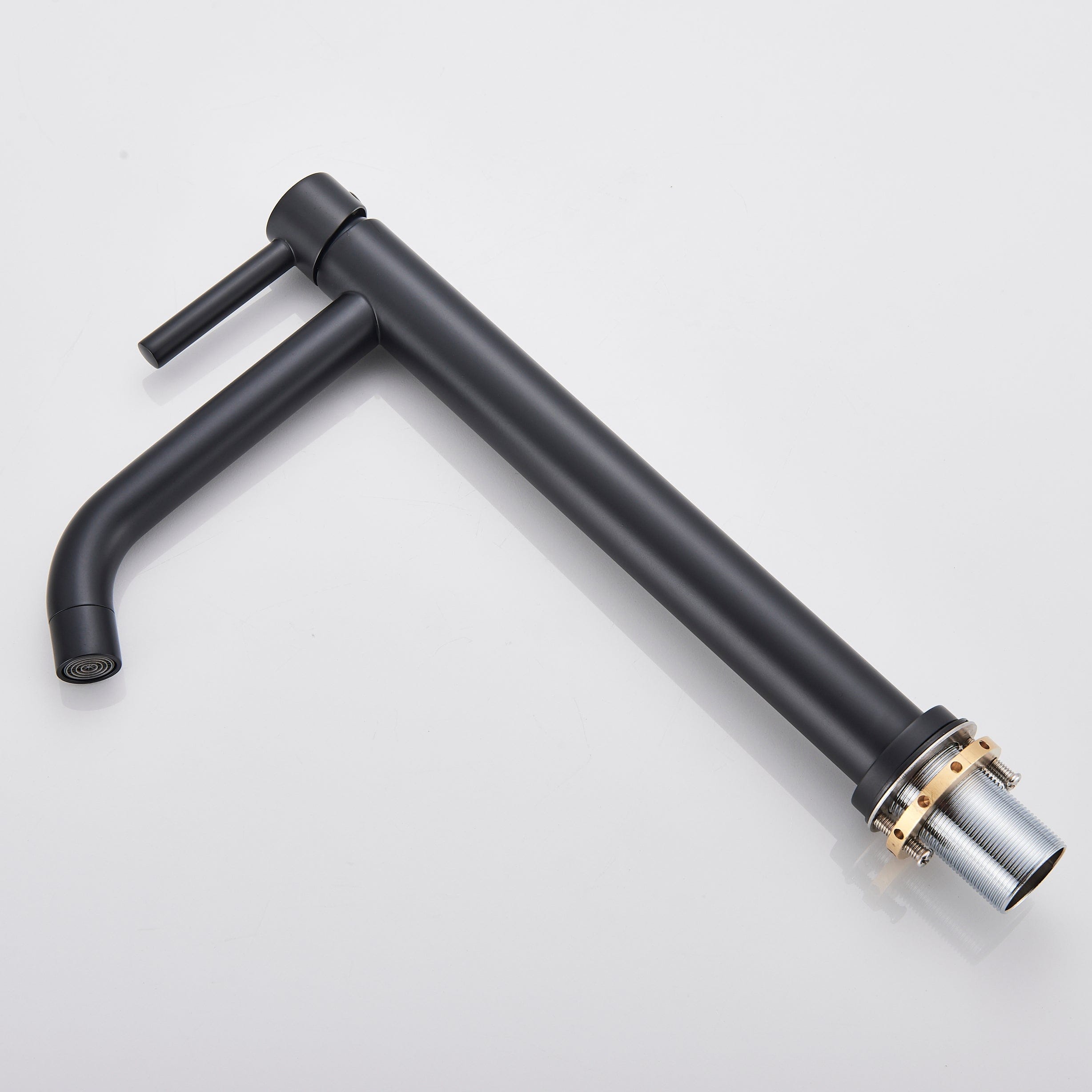 Baterie lavoar slim, cu montare in blat, negru mat, cod 1275