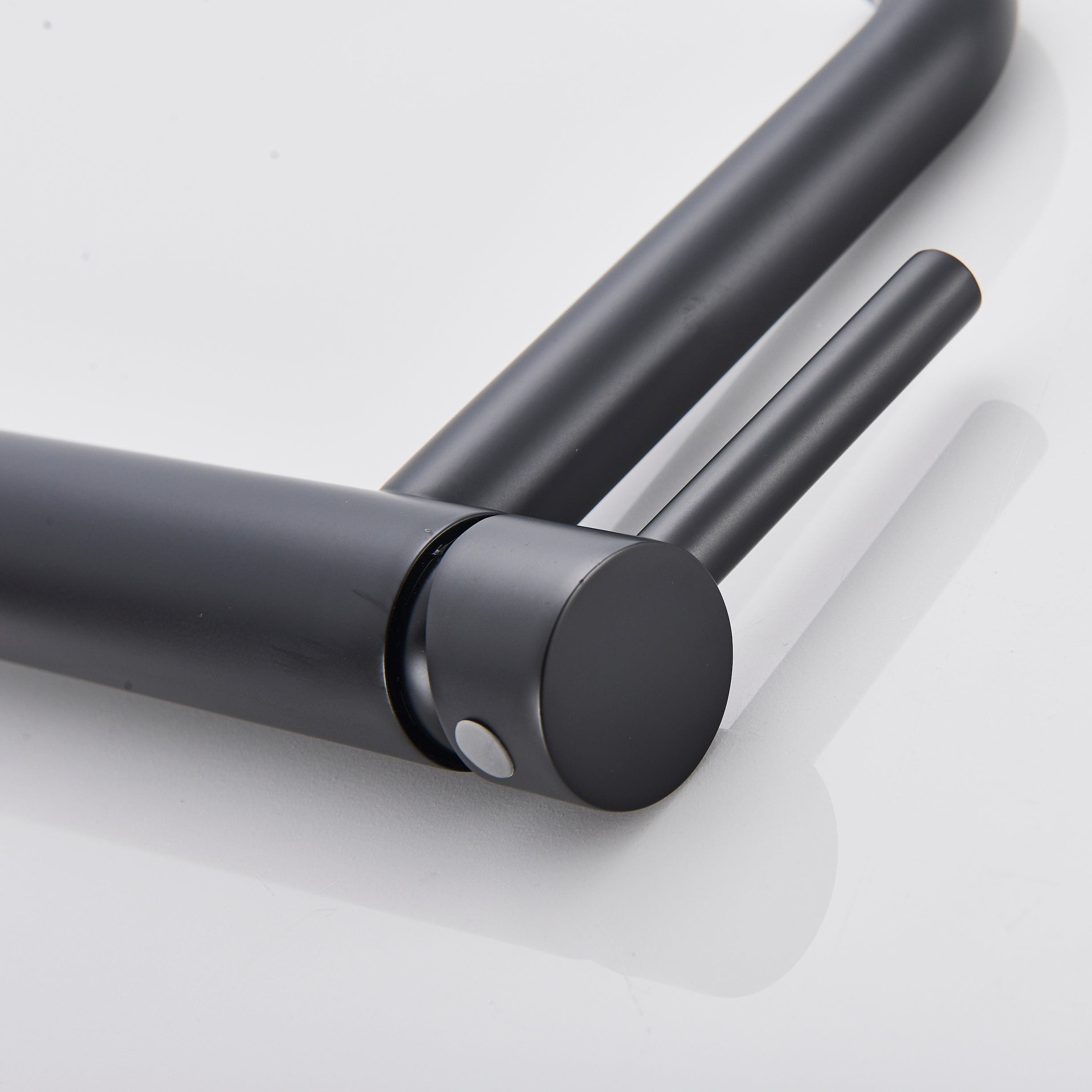 Baterie lavoar slim, cu montare in blat, negru mat, cod 1275