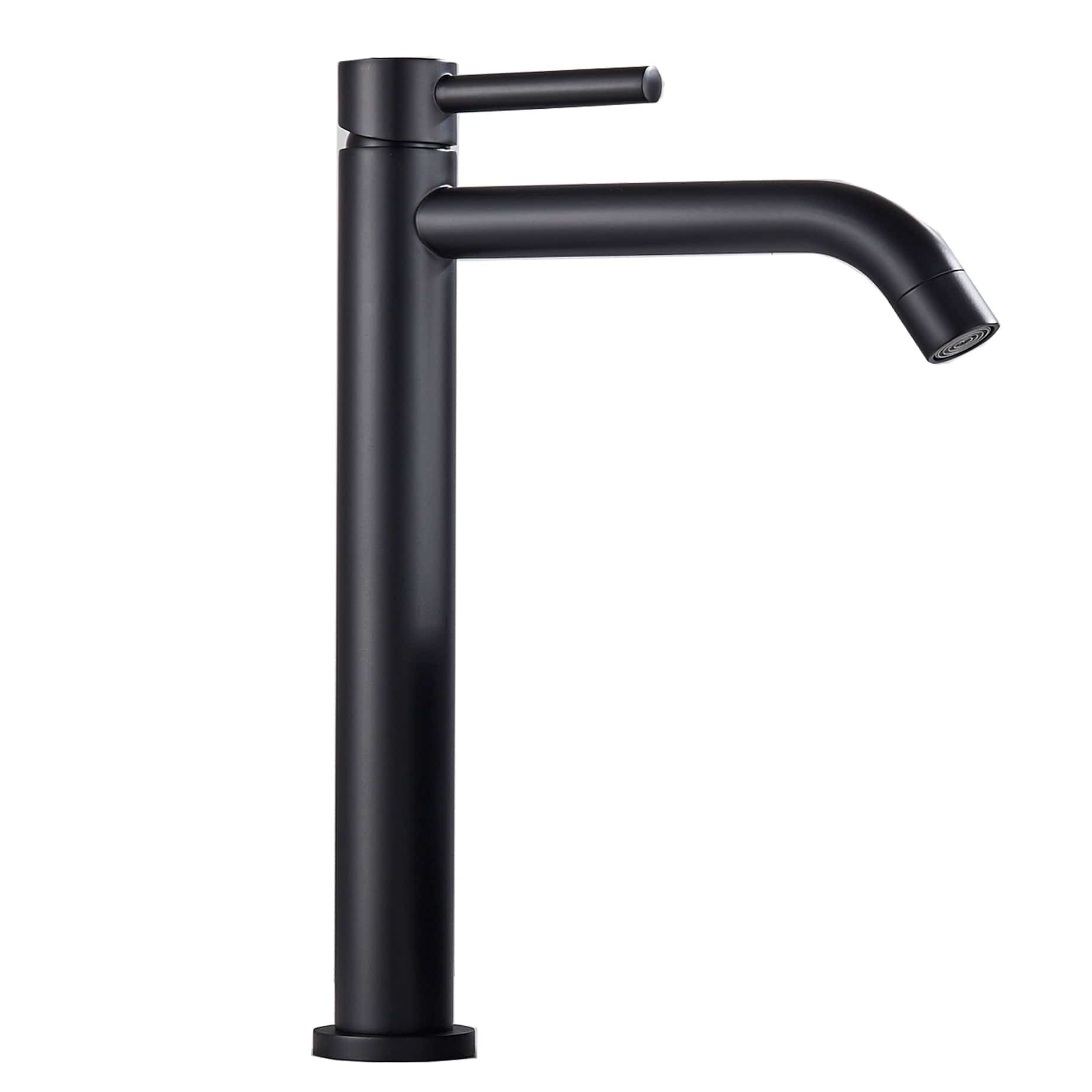 Baterie lavoar slim, cu montare in blat, negru mat, cod 1275