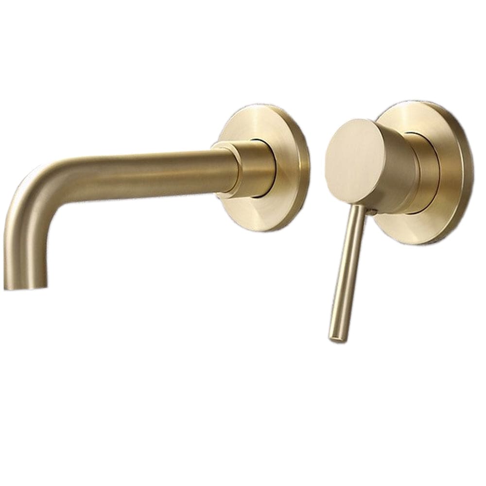 Baterie lavoar Stev aurie cu montare in perete, cod 1202