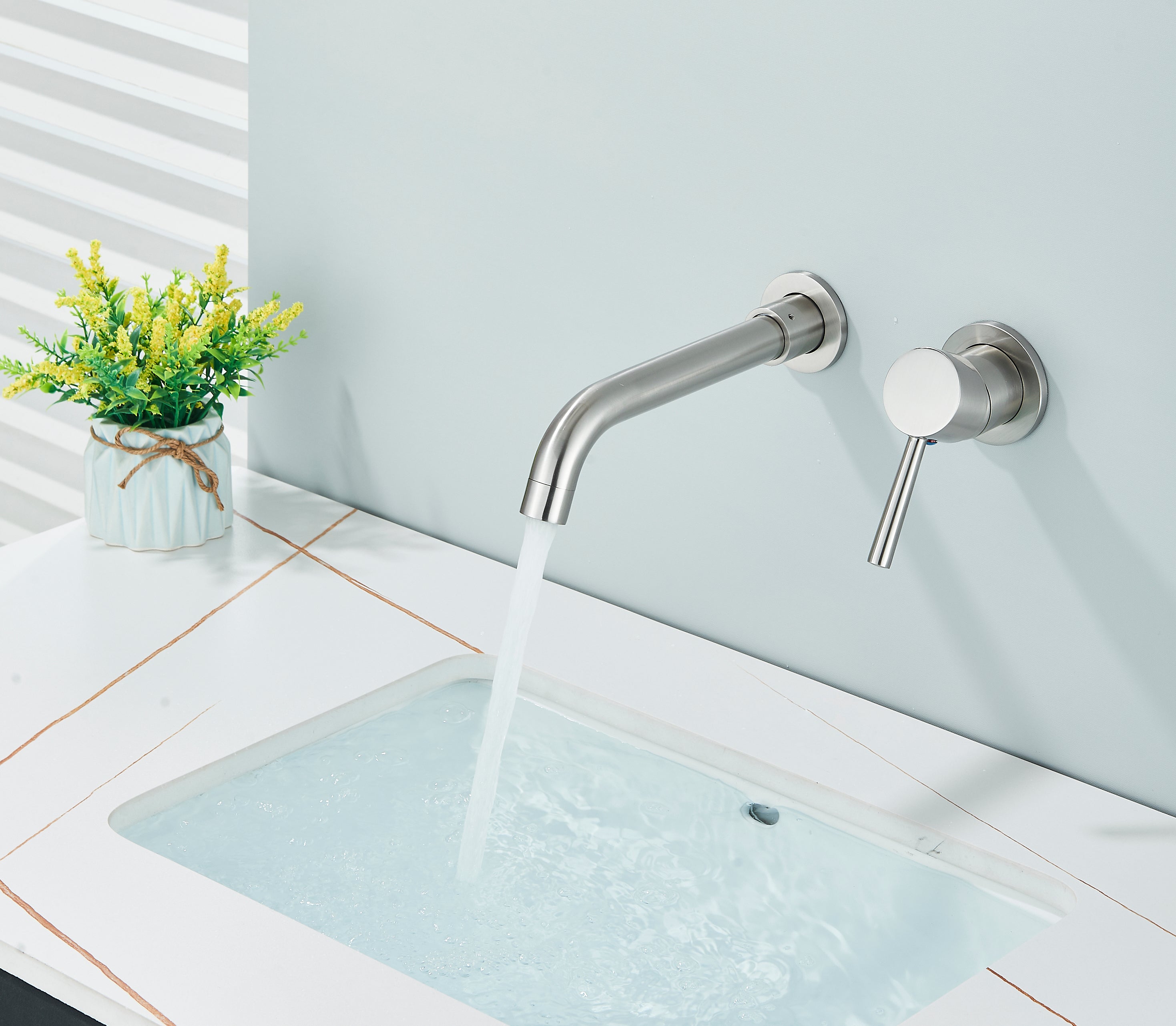 Baterie lavoar Stev S1204, cu montare in perete, cod 1204