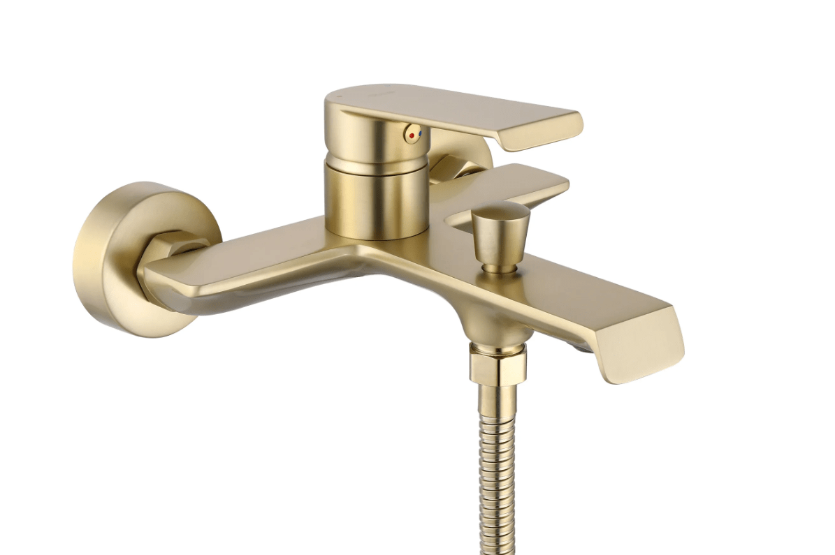 Baterie pentru cada Rea Hass, auriu periat