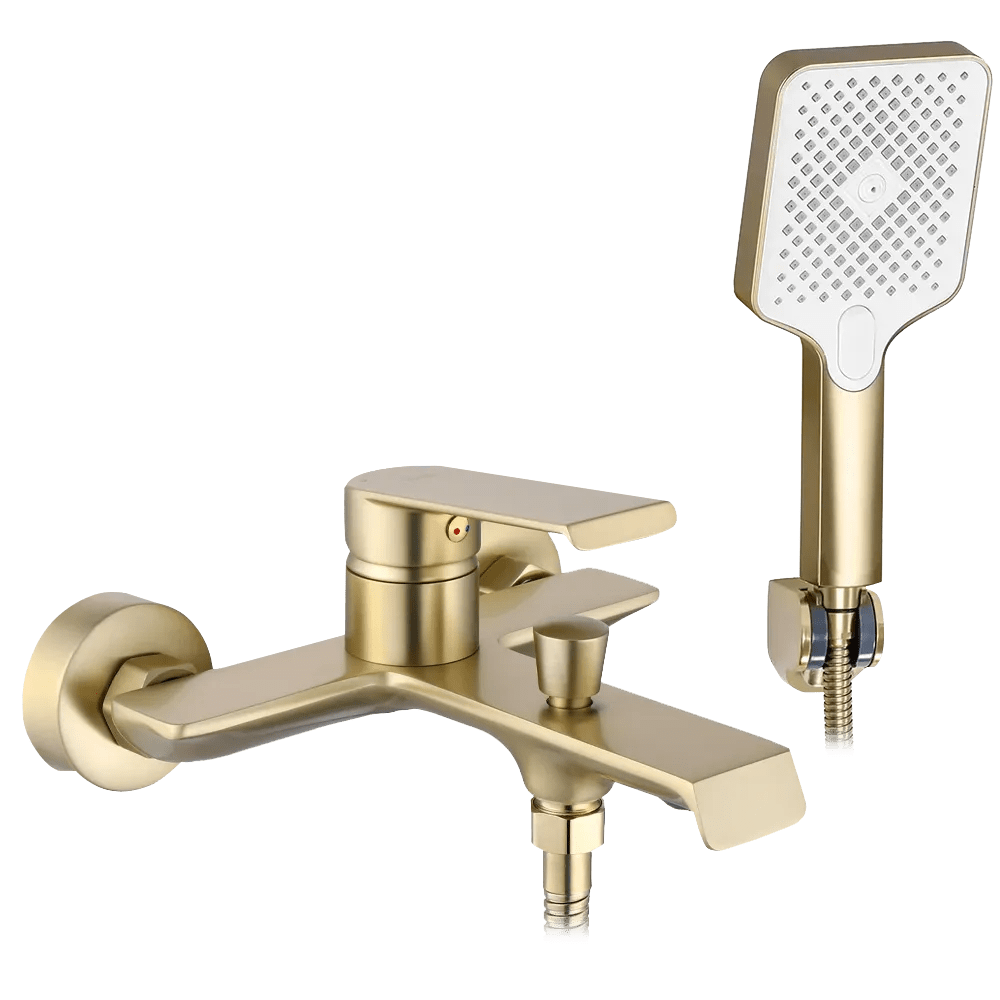 Baterie pentru cada Rea Hass, auriu periat