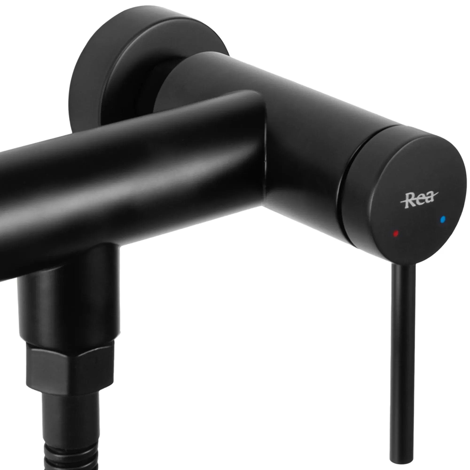 Baterie pentru duș Rea Foss, negru mat