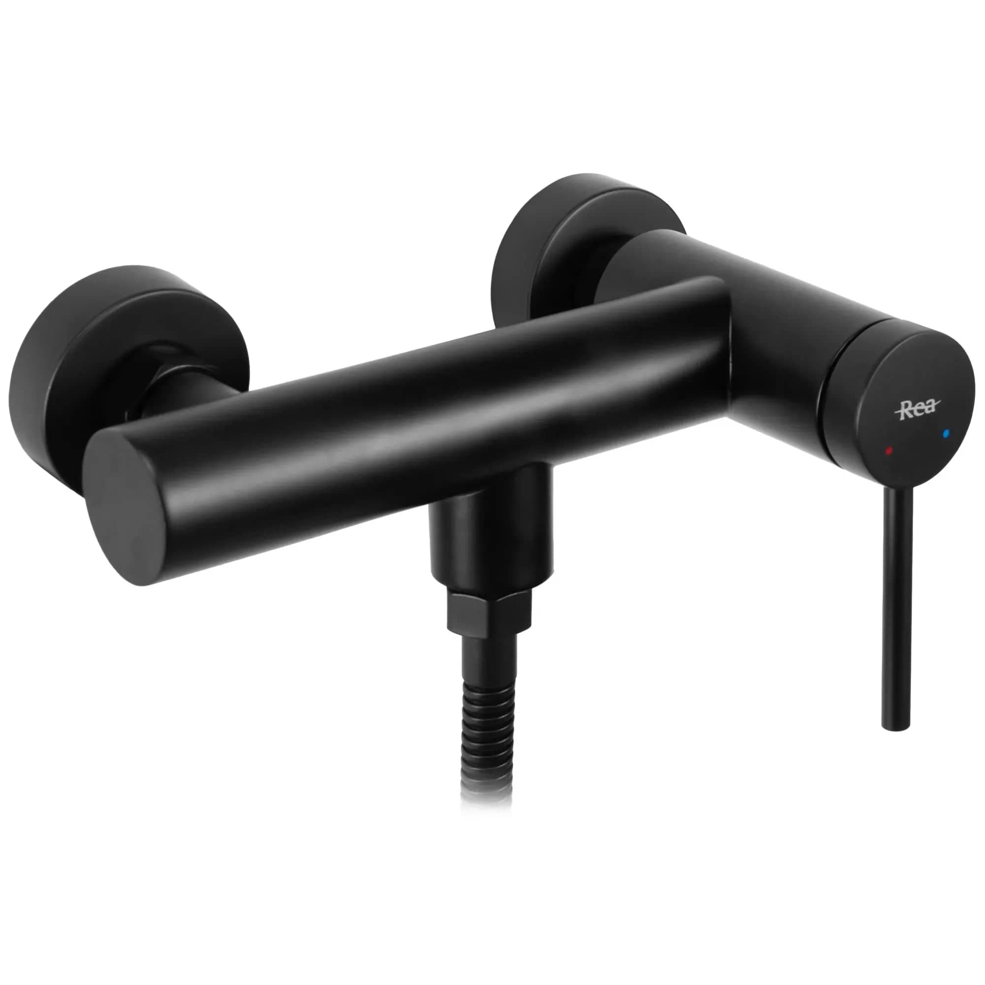 Baterie pentru duș Rea Foss, negru mat