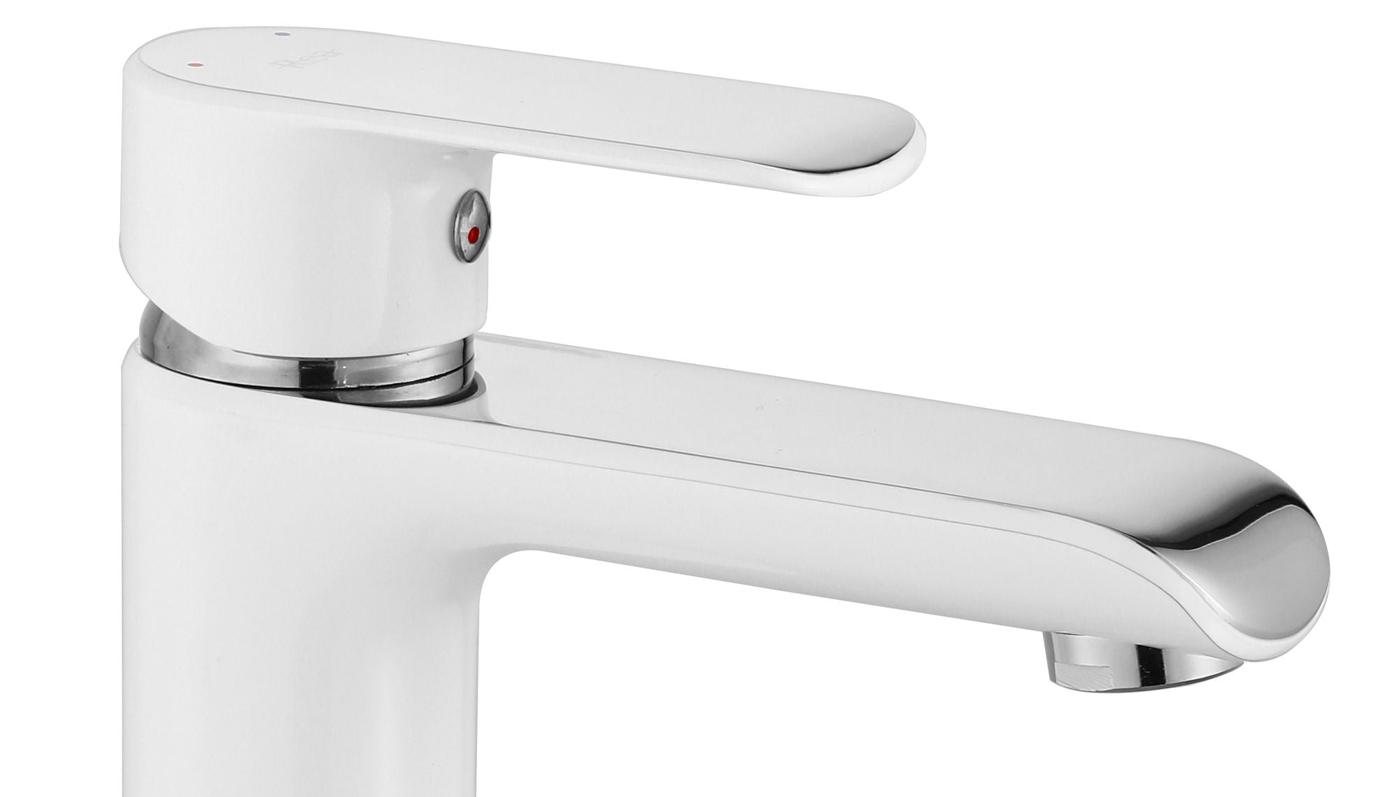 Baterie pentru lavoar Rea Bloom alb/crom