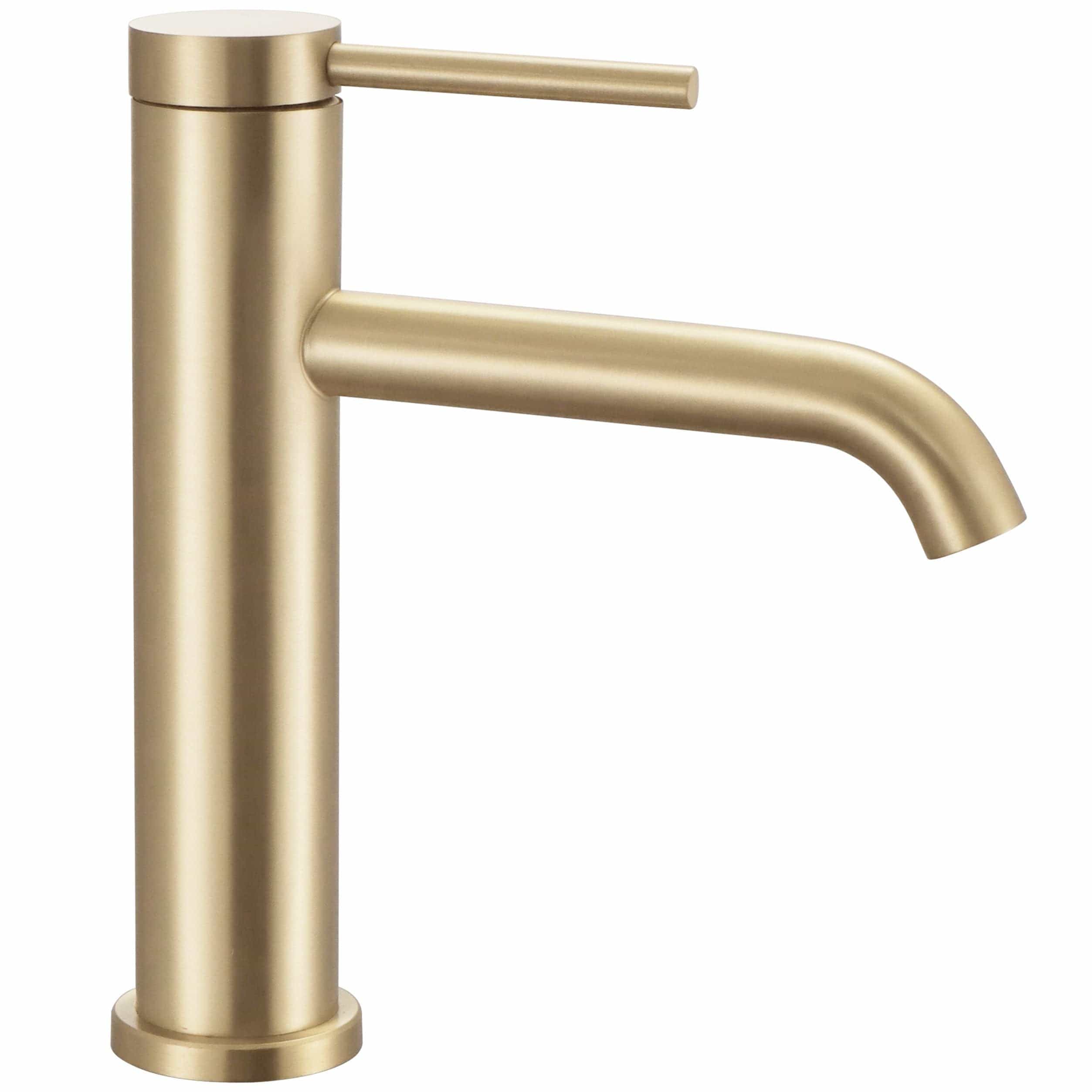 Baterie pentru lavoar Rea Clif Low, auriu mat