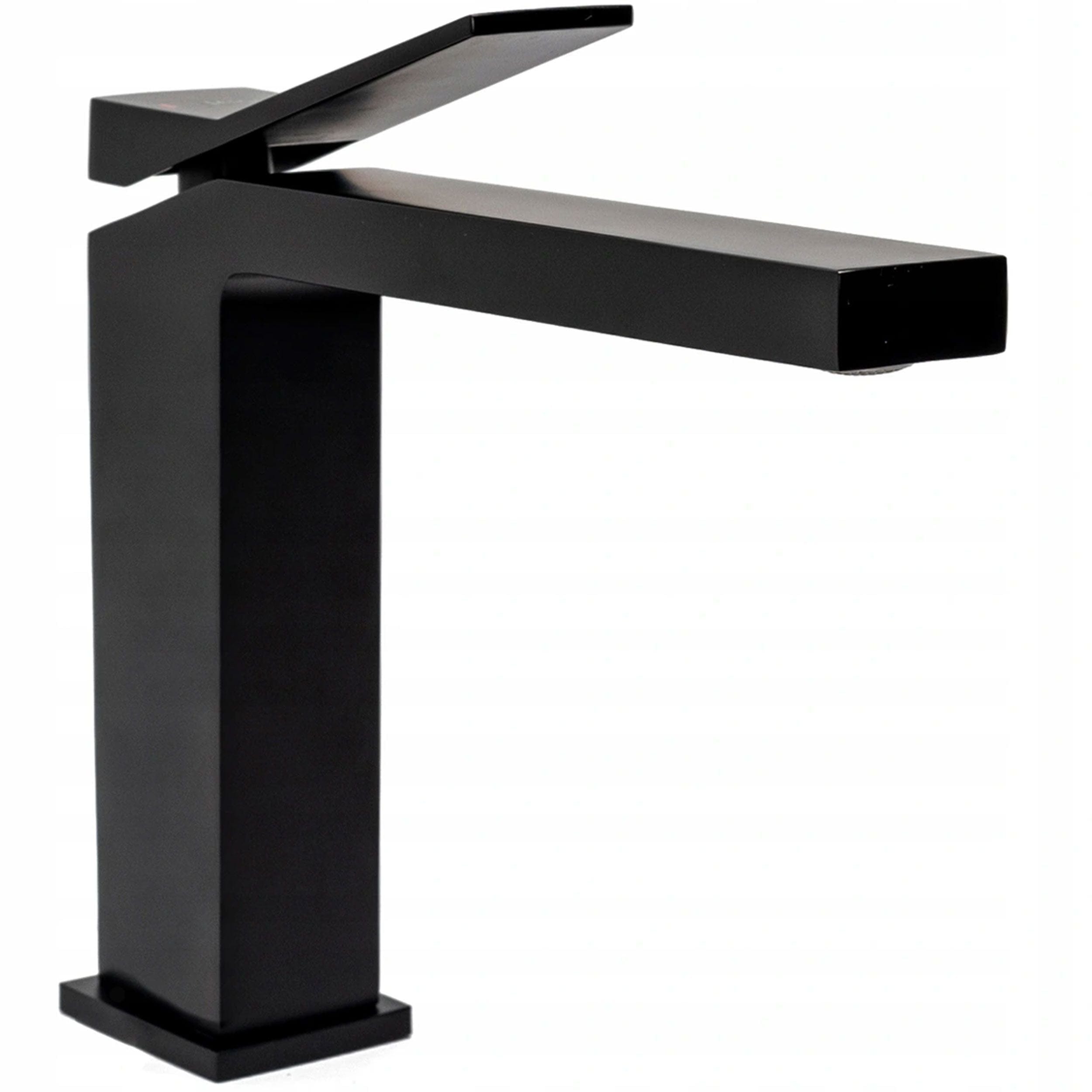 Baterie pentru lavoar Rea Duet Low, negru mat