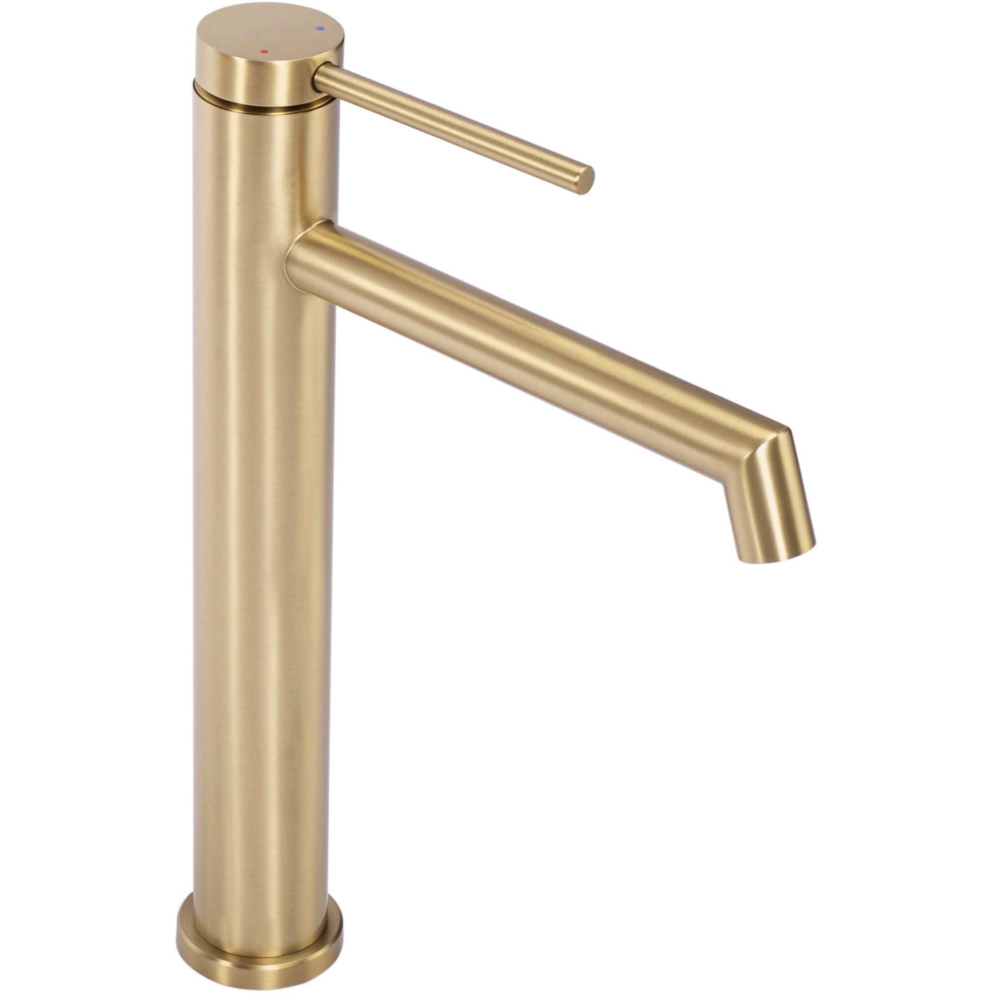Baterie pentru lavoar Rea Foss High, auriu mat