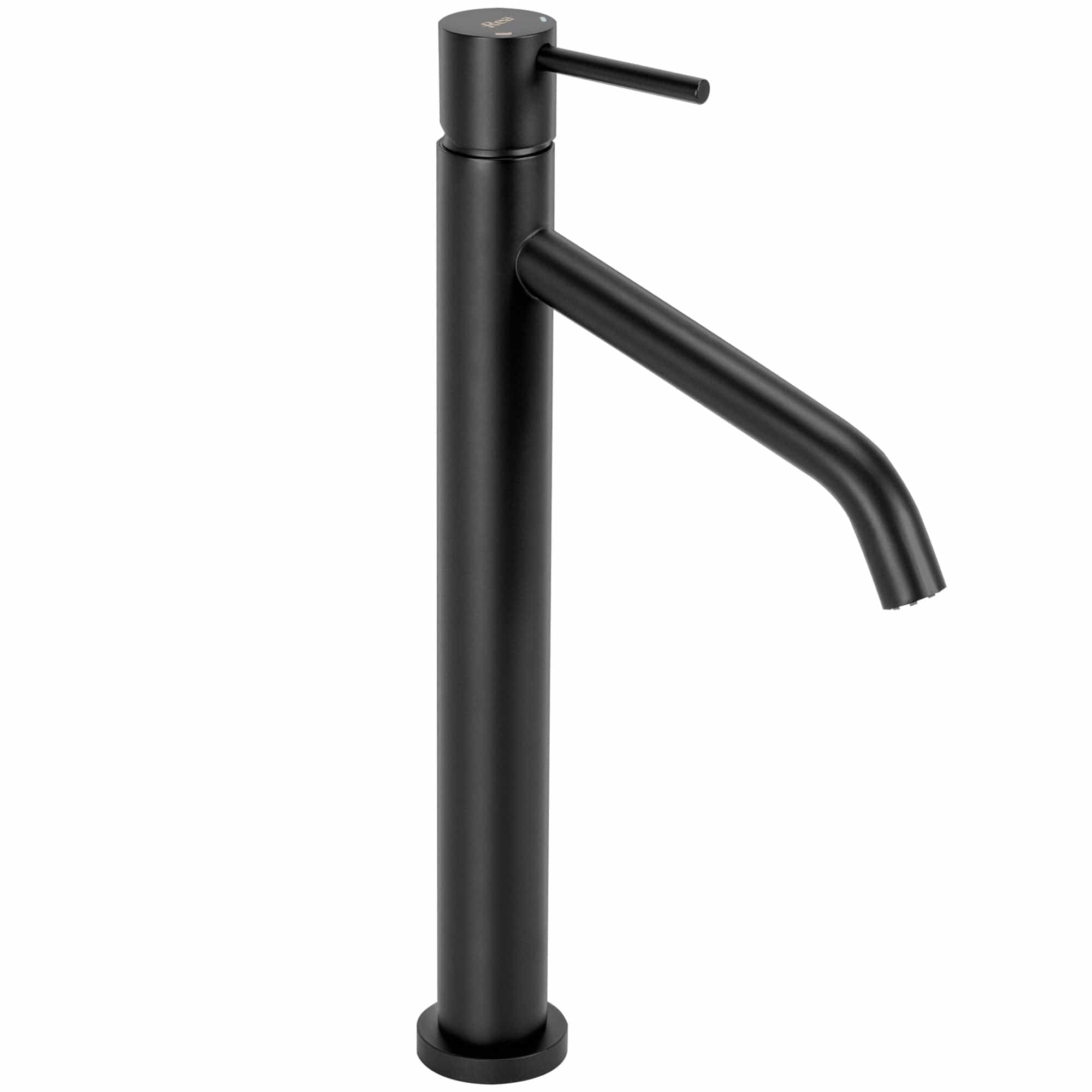 Baterie pentru lavoar Rea Level High, negru mat