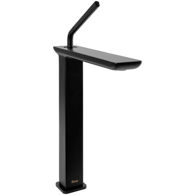 Baterie pentru lavoar Rea Modo High, negru mat