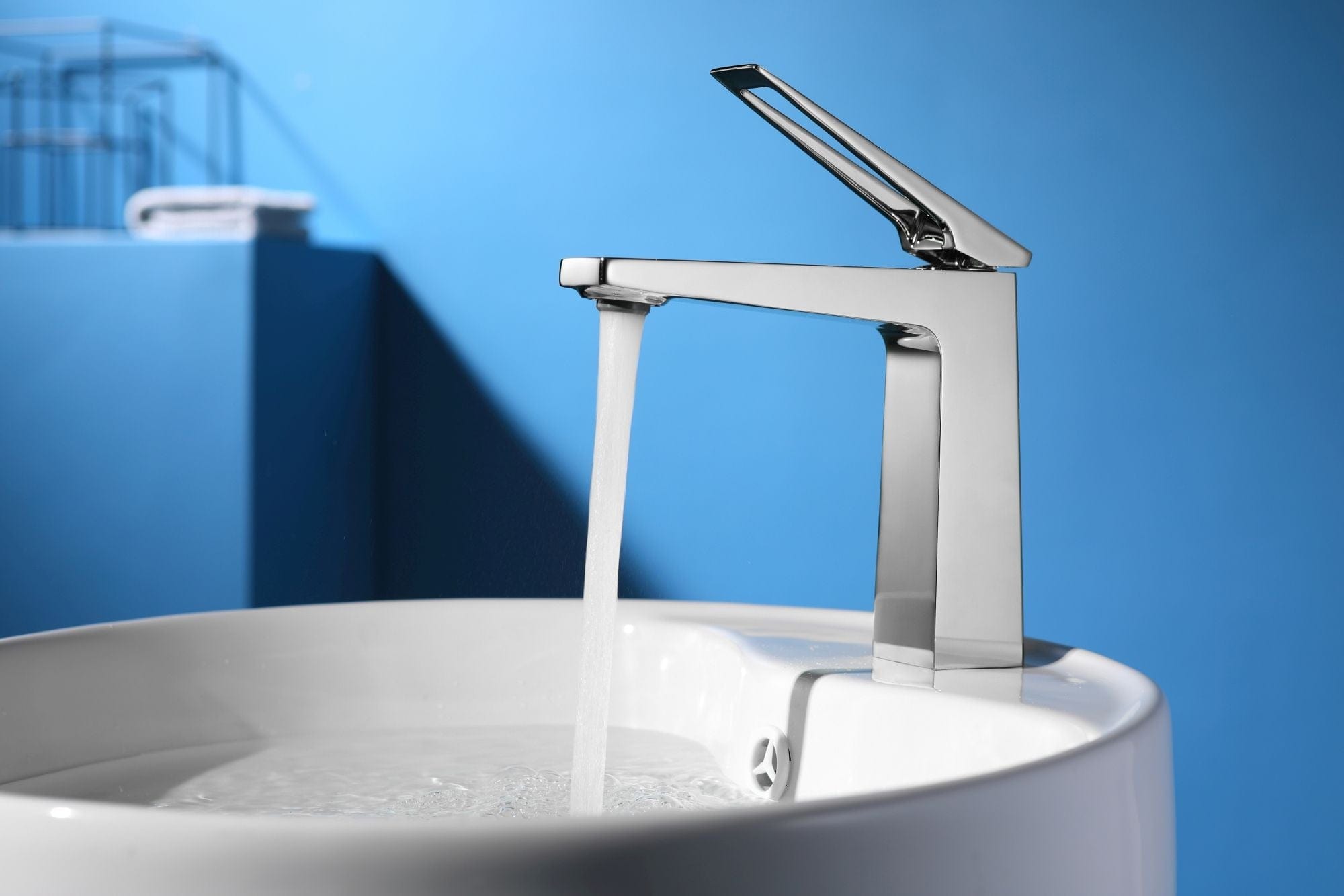 Baterie pentru lavoar Rea Parker nichel