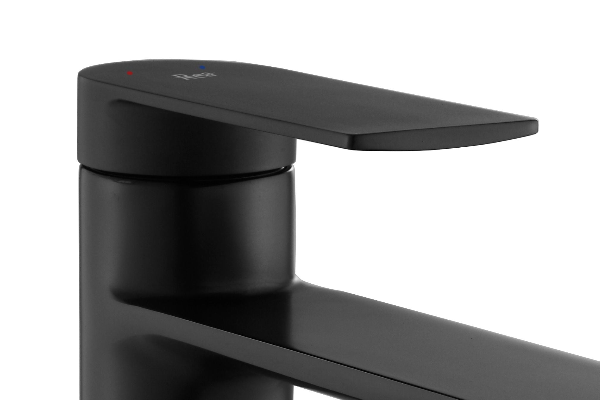 Baterie pentru lavoar Rea Storm High, negru mat