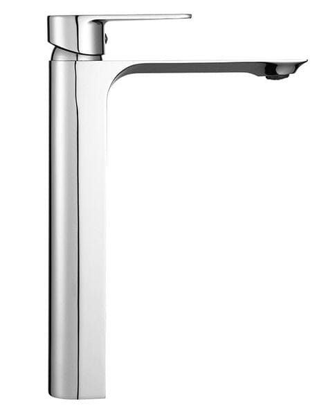 Baterie pentru lavoar Rea Urban High, argintiu lucios