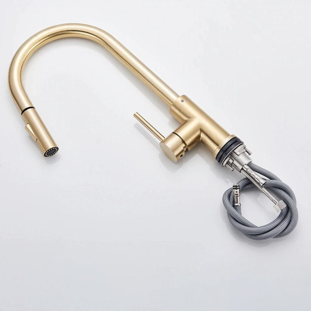 Baterie profesionala, cu dus extractibil, 2 functii de curgere, cod 1234