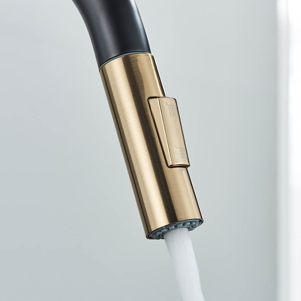 Baterie profesionala, cu dus extractibil, 2 functii de curgere, cod 1463