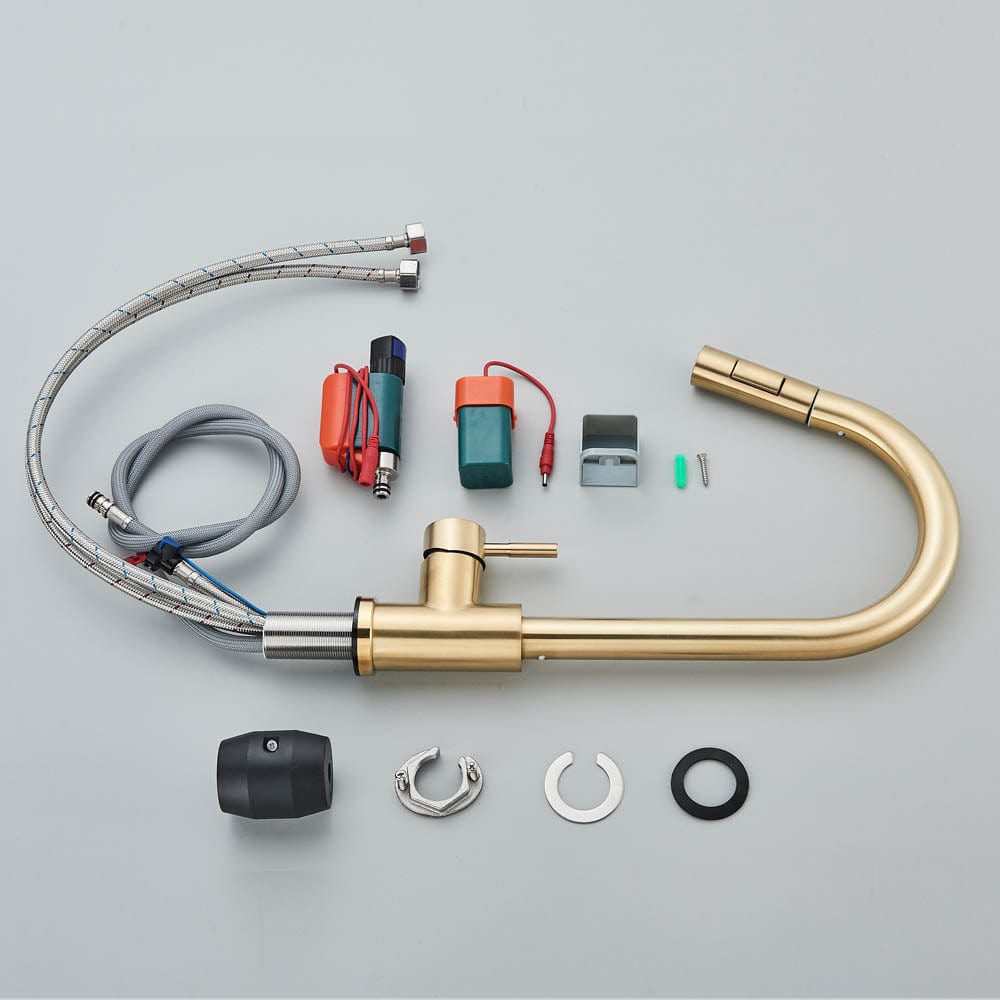 Baterie profesionala, cu senzor de pornire la atingere si dus extractibil, cod 1215