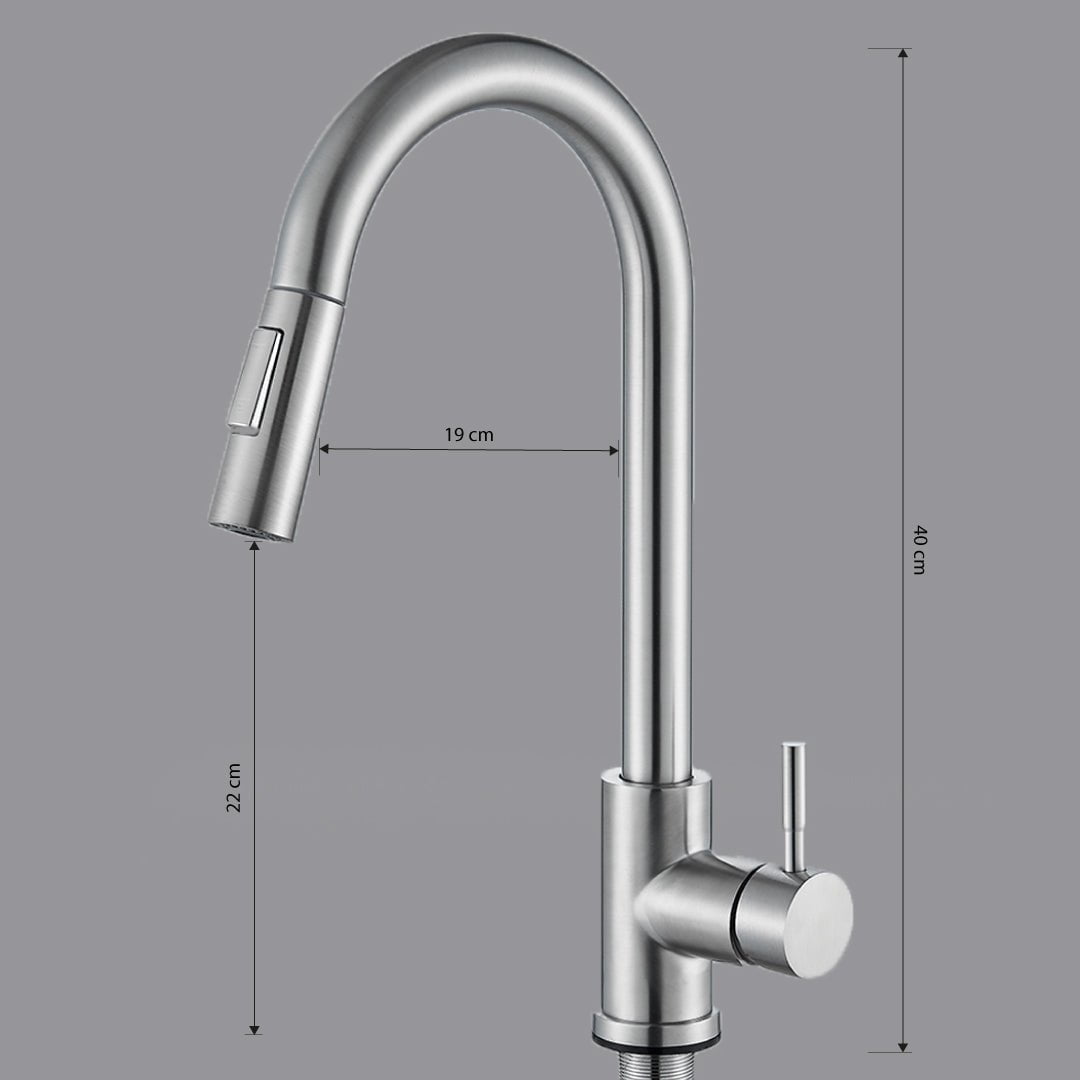 Baterie profesionala cu senzor de pornire la atingere si dus extractibil, cod 1464