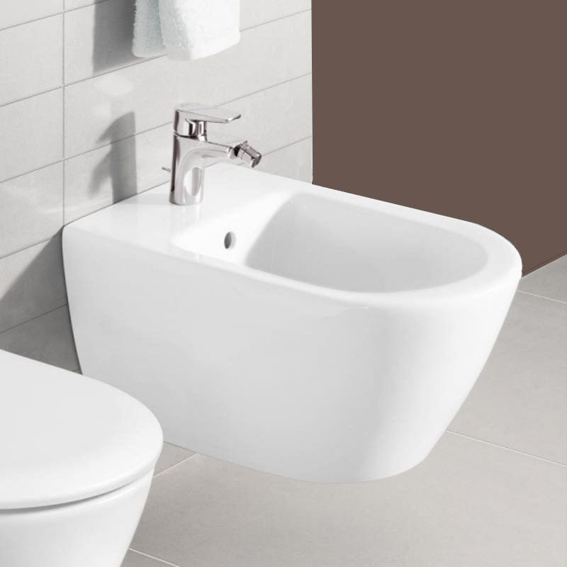 Bideu suspendat Villeroy & Boch, Subway 2.0, alb