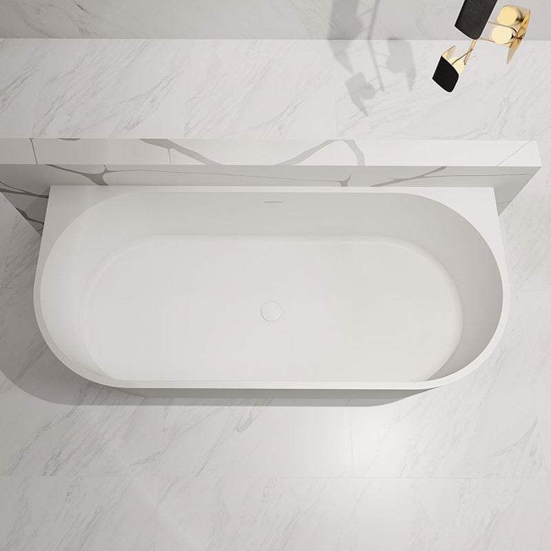 Cada de baie, de perete, 1700x750x550 mm, din compozit, alb, MonBlari