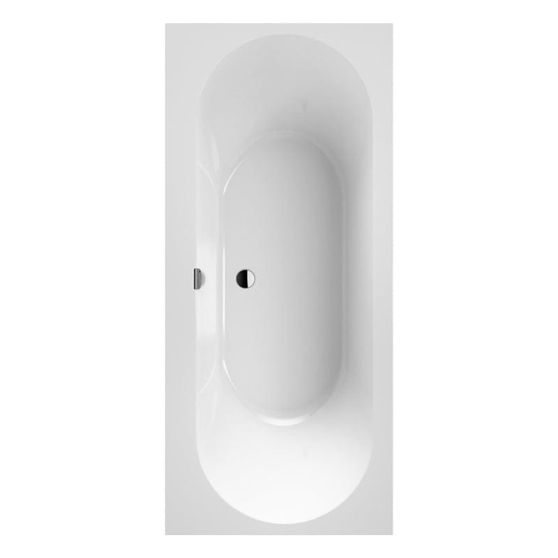 Cadă pentru înzidire Villeroy & Boch, Oberon, dreptunghiulară, 180 cm, alb alpin