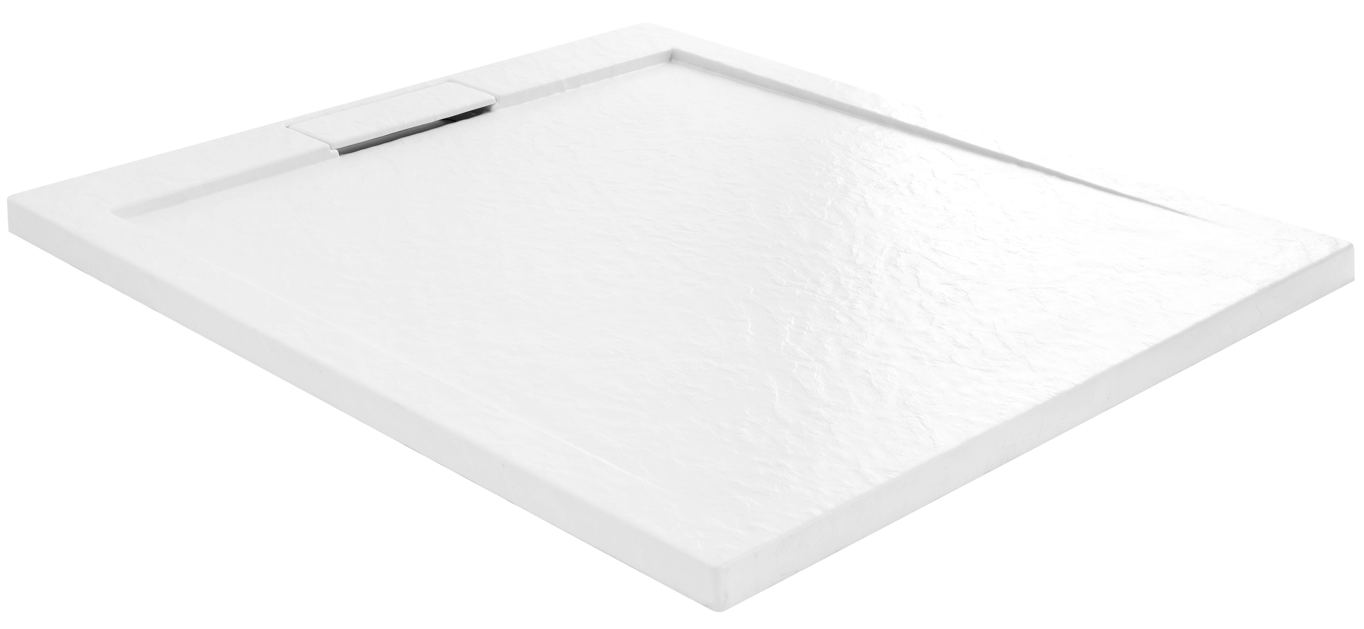 Cadiță de duș Rea Grand 80x100 cm albă