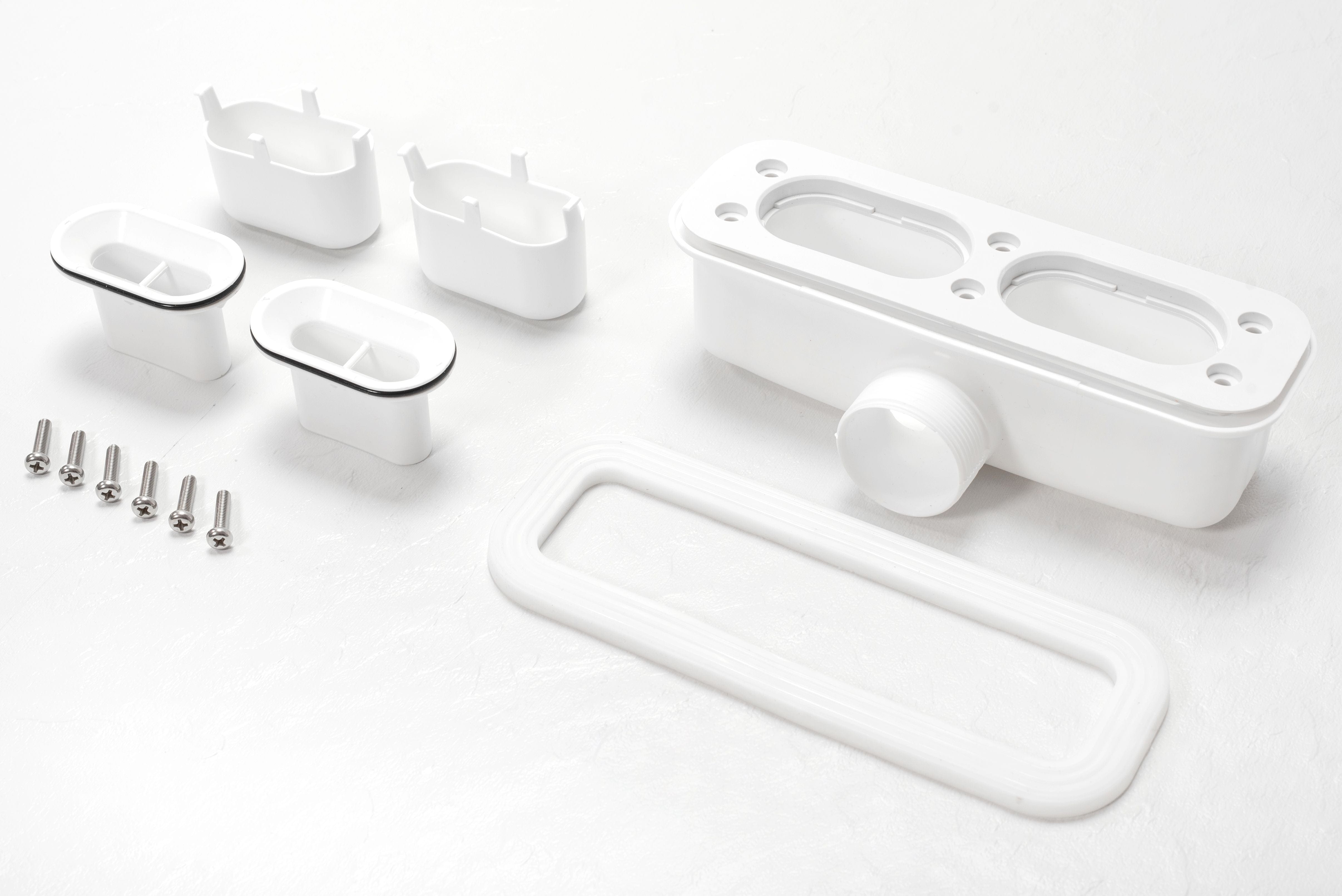 Cadiță de duș Rea Grand 80x100 cm albă