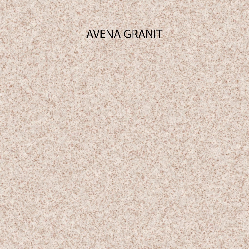 Chiuveta bucatarie granit Bej Pigmentat / Avena + accesorii montaj, 760x500x200 mm, cod 6047