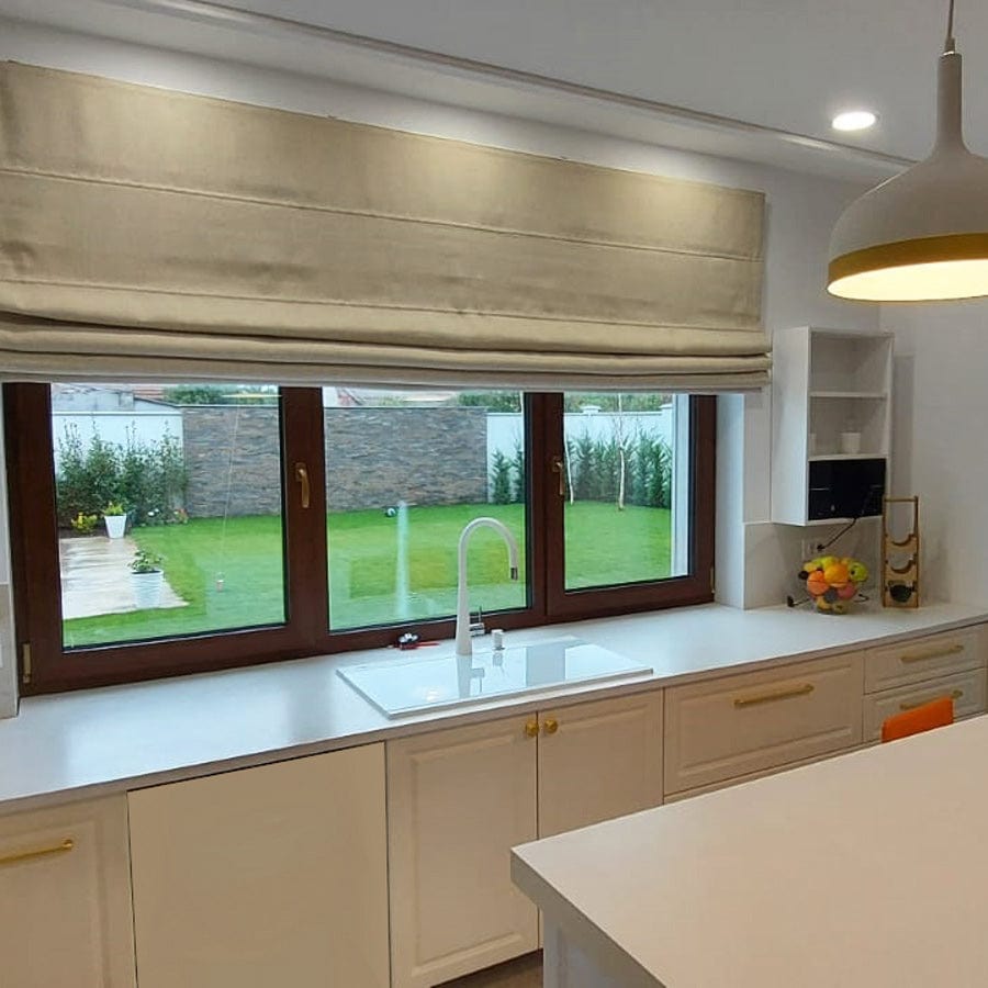 Chiuveta bucatarie granit dubla cu 2 cuve, 2 tocatoare, Alba / Polar White + accesorii montaj, 860x510x235 mm, cod: 6002