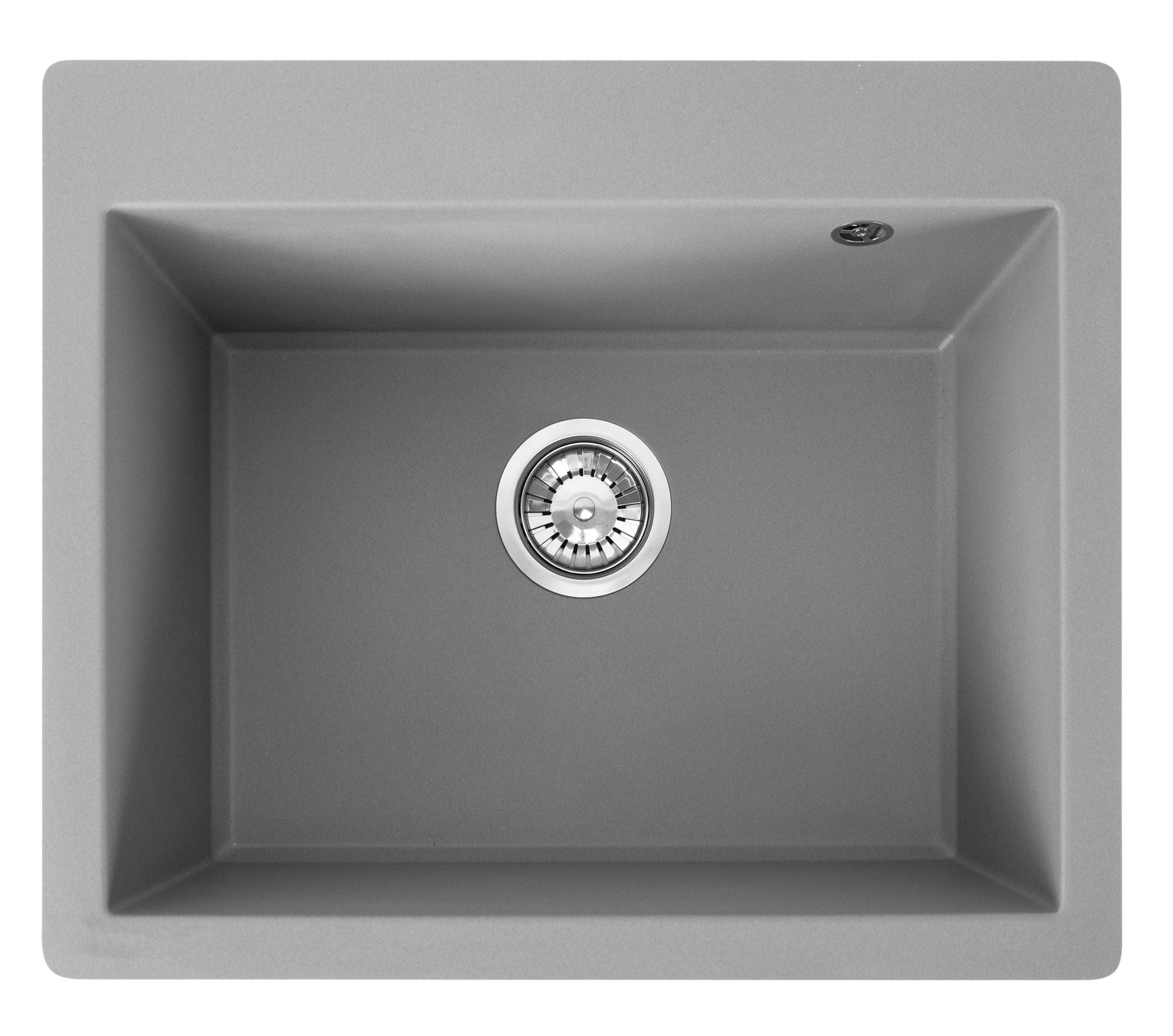 Chiuvetă bucătărie granit Rea Lin, 500x600x225 mm, gri