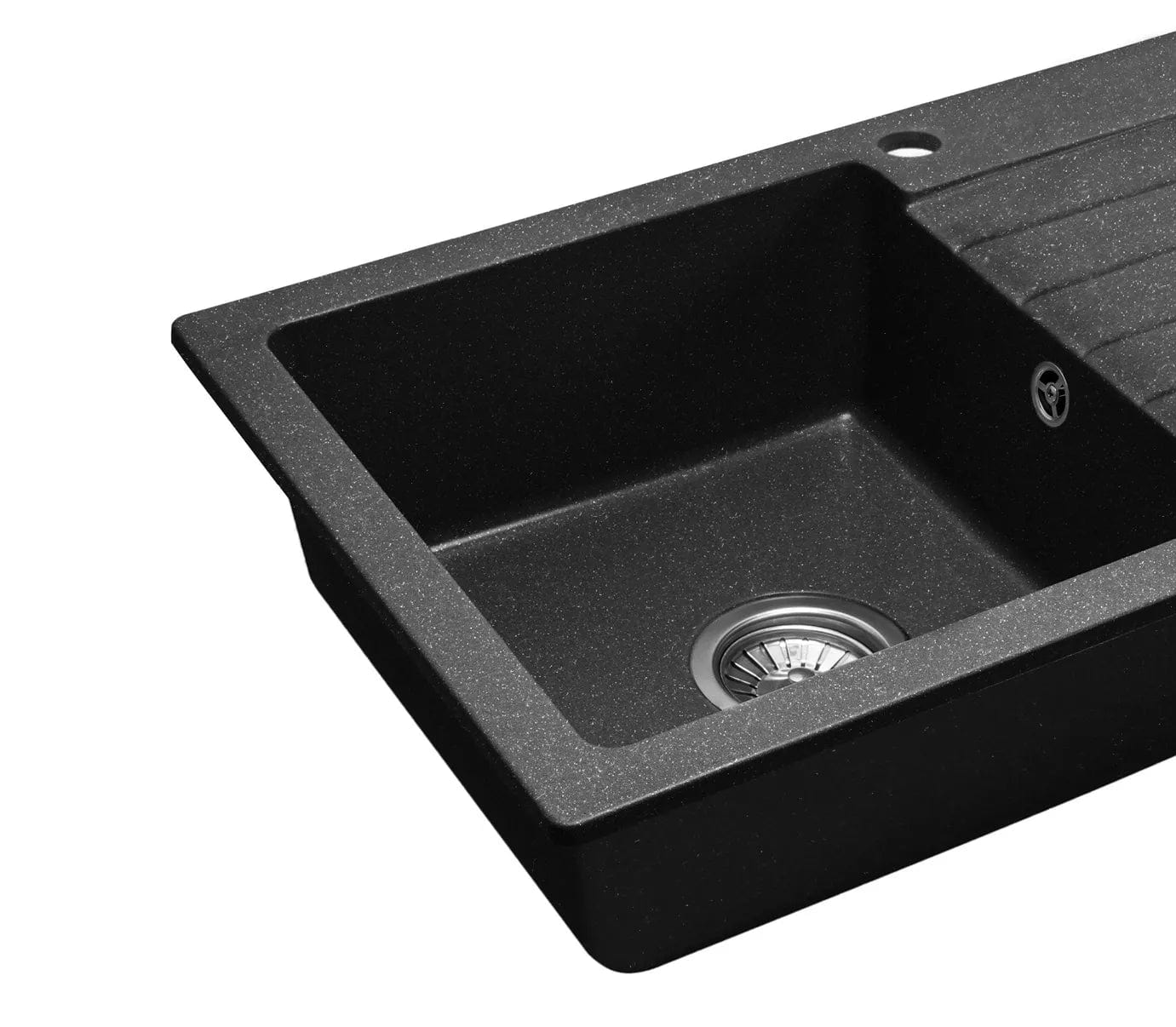 Chiuvetă din granit Rea Dag, negru pestrit