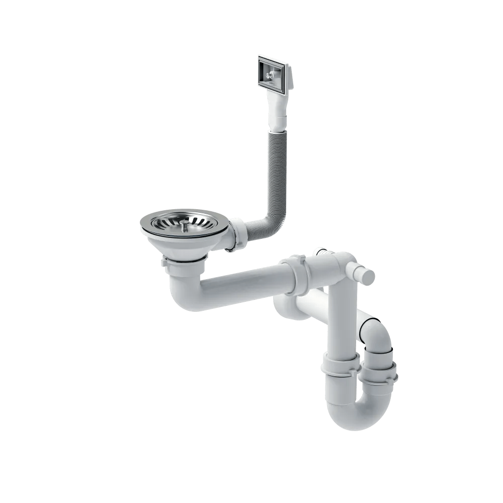 Chiuvetă Inox Quadron Anthony 50, 440x440 mm, argintiu