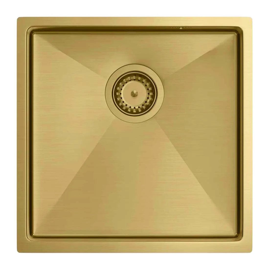 Chiuvetă Inox Quadron Anthony 50, 440x440 mm, auriu