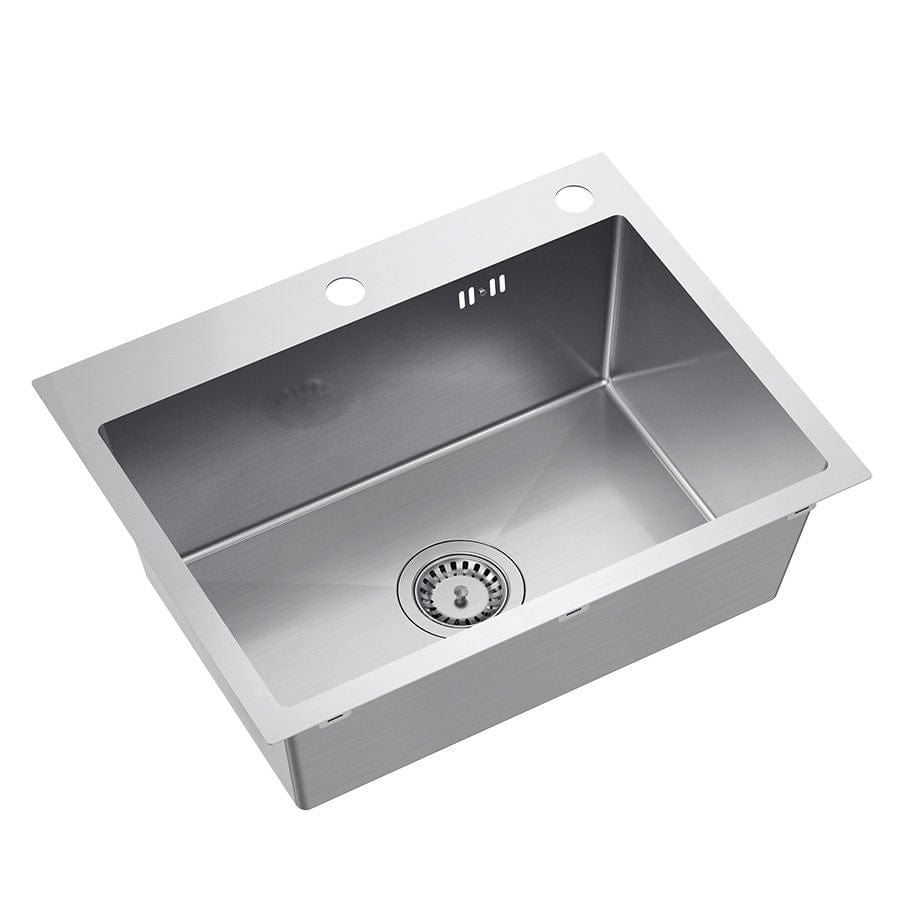 Chiuvetă Inox Quadron Luke 110 Workstation, 580x450 mm, argintiu - Cu baterie