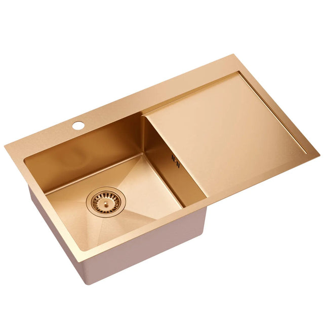 Chiuvetă Inox Quadron Russel 111, 780x480 mm, rose