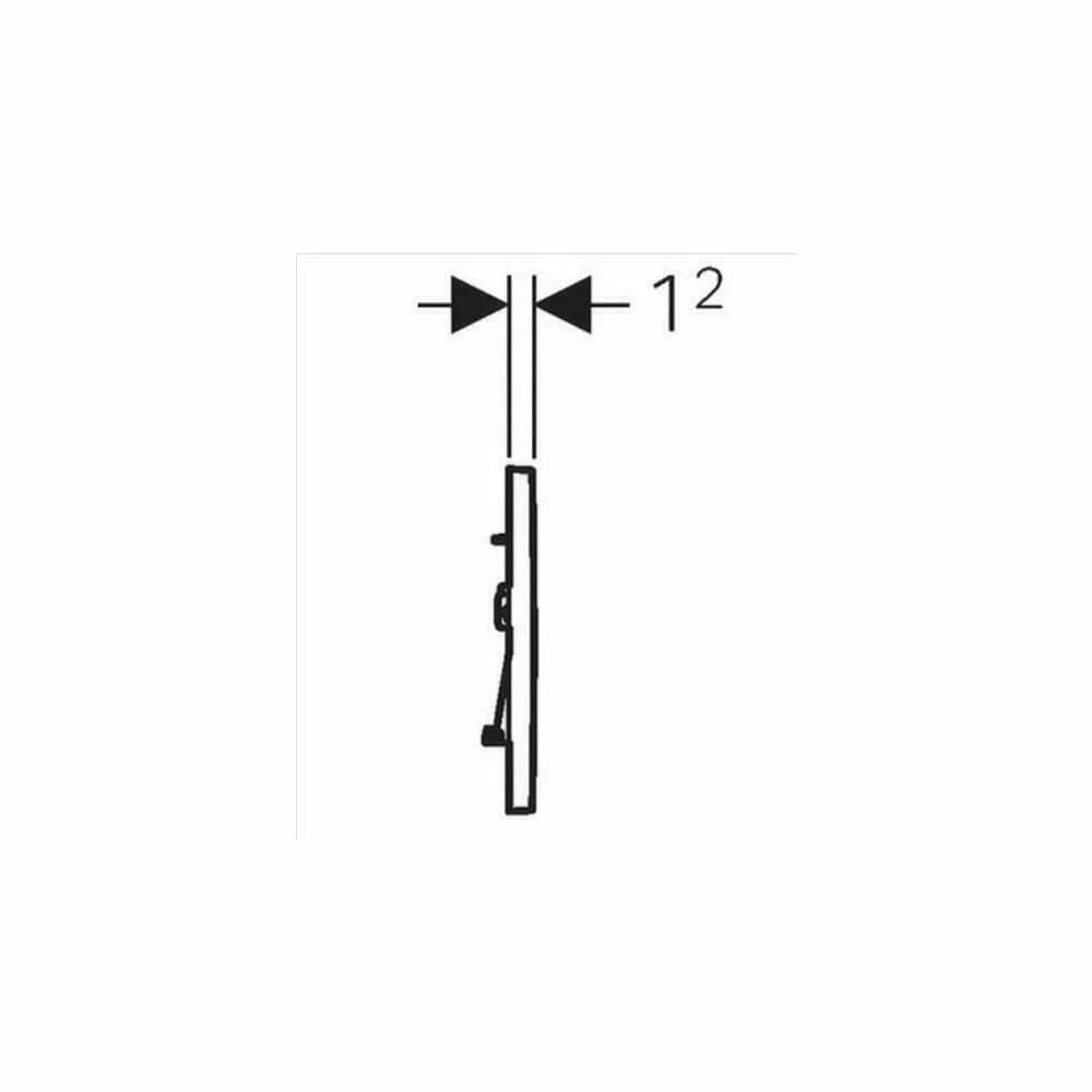 CLAPETA SIGMA30 Alb / Crom-lucios