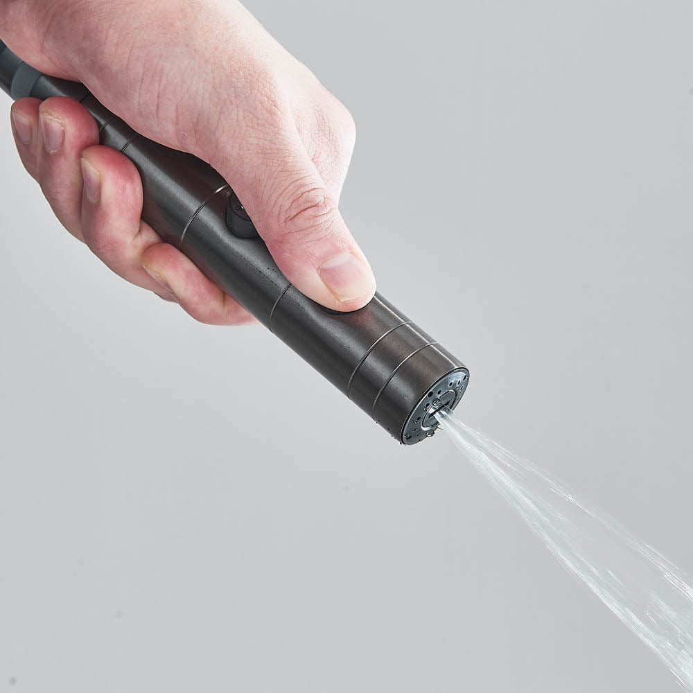 Coloană de duș cu afișaj digital și multiple funcții de curgere, gri, cu efect de ploaie, cod 1179