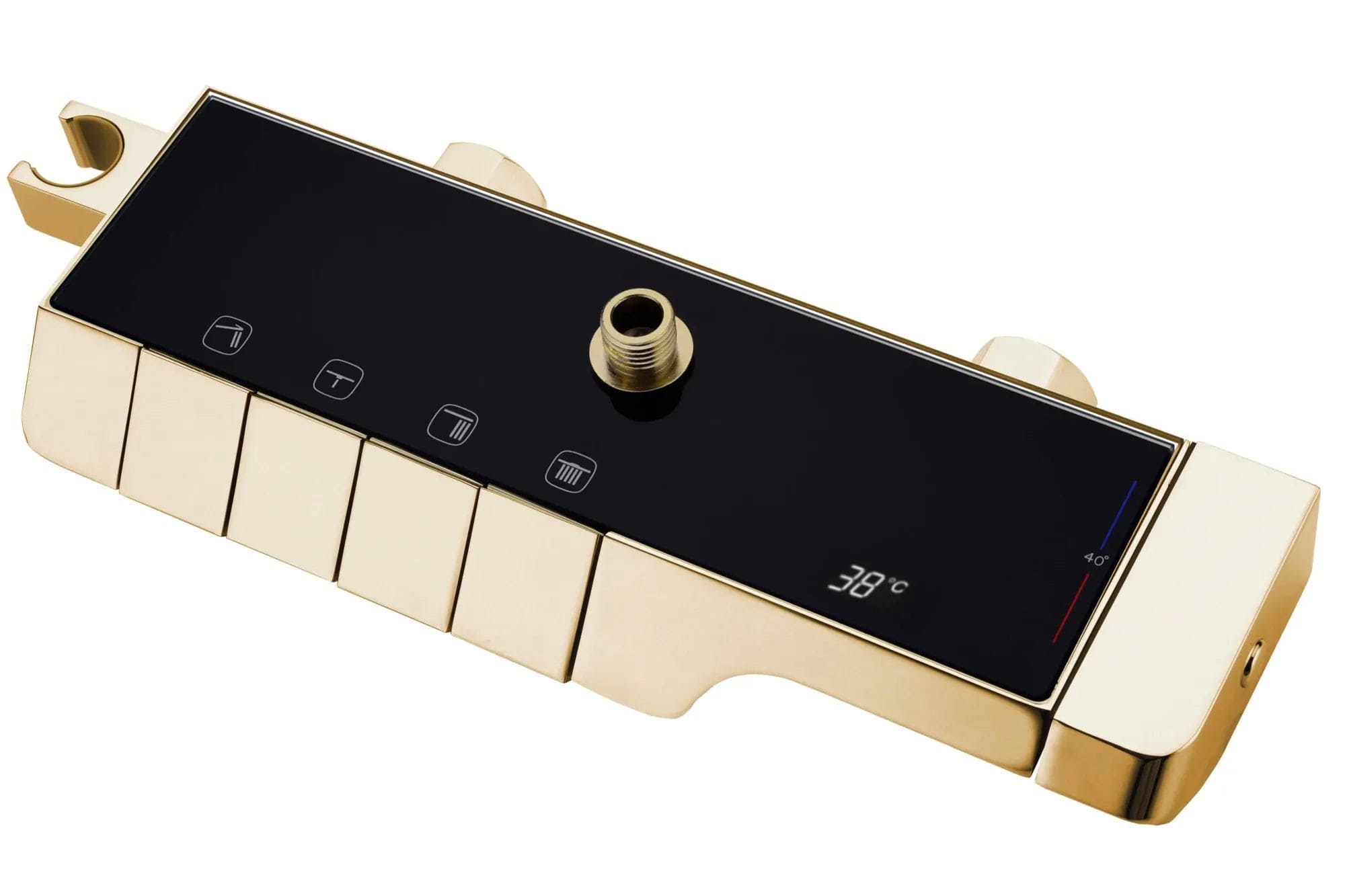 Coloană de duș cu termostat Rea Rob, auriu