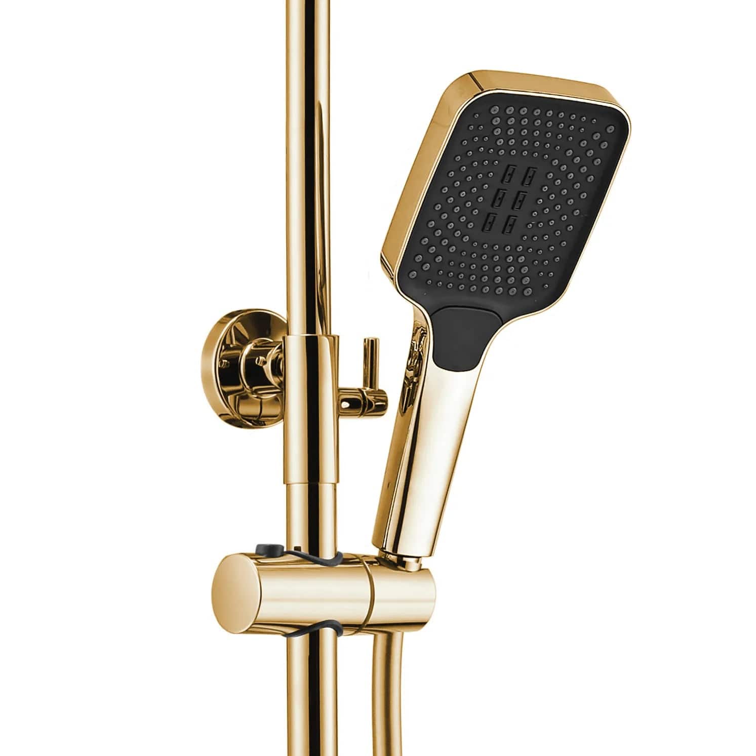 Coloană de duș cu termostat Rea Rob, auriu