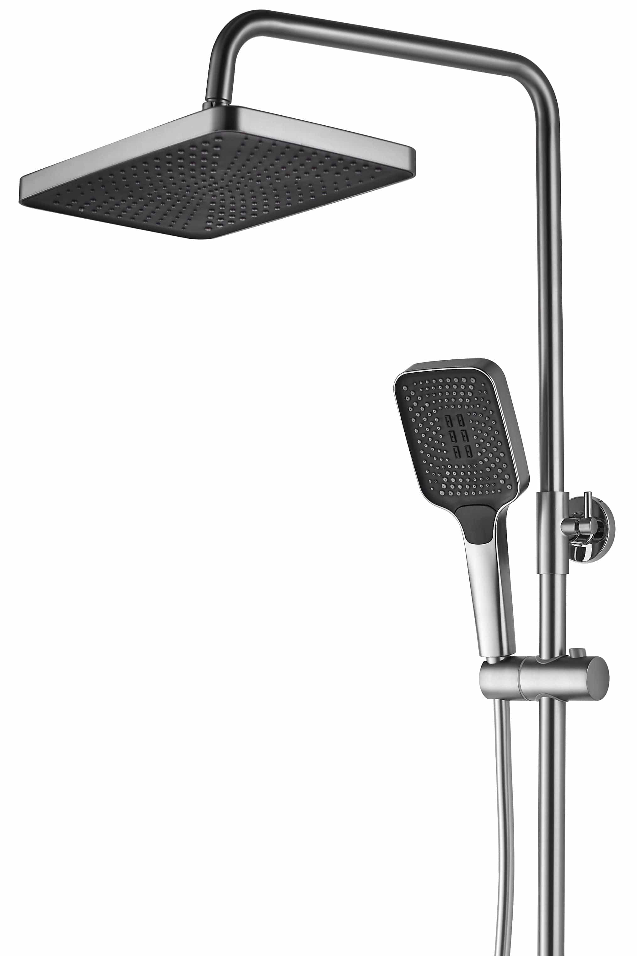 Coloana de dus cu termostat Rea Rob crom/negru