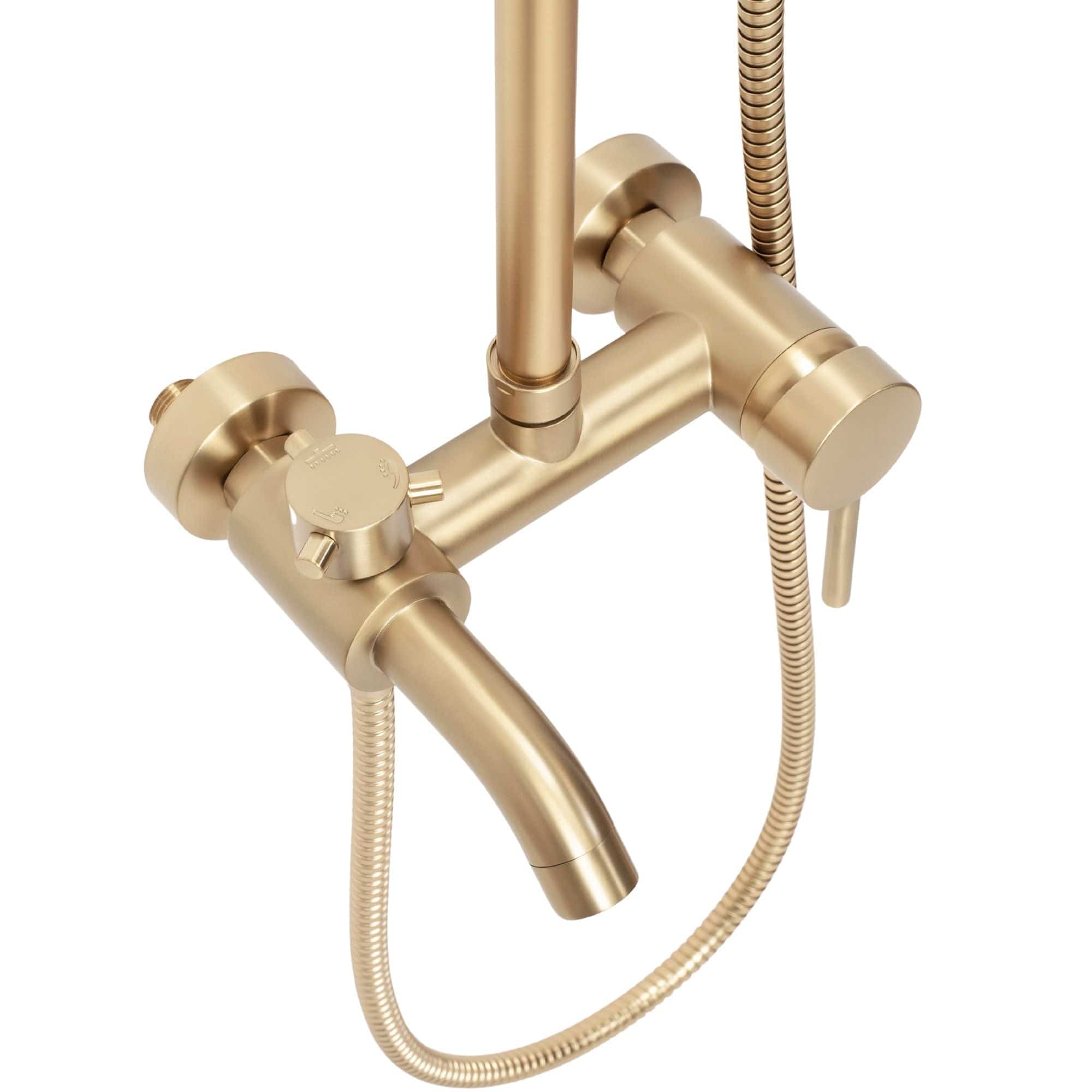 Coloana de dus Rea Luis, auriu mat