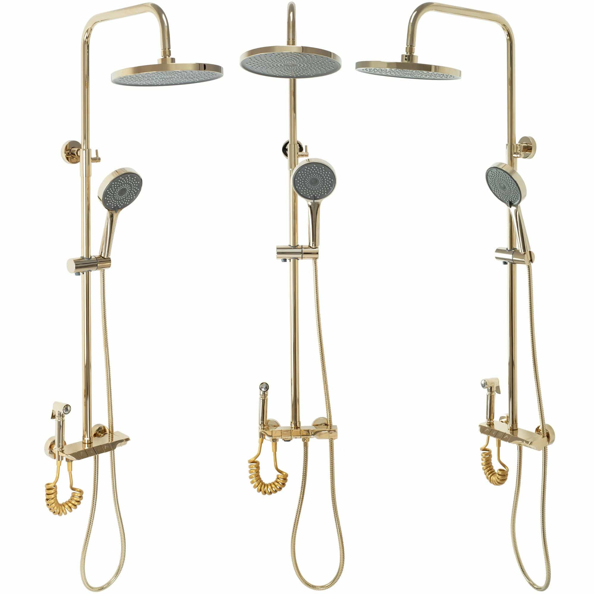 Coloana de dus Rea Max auriu lucios